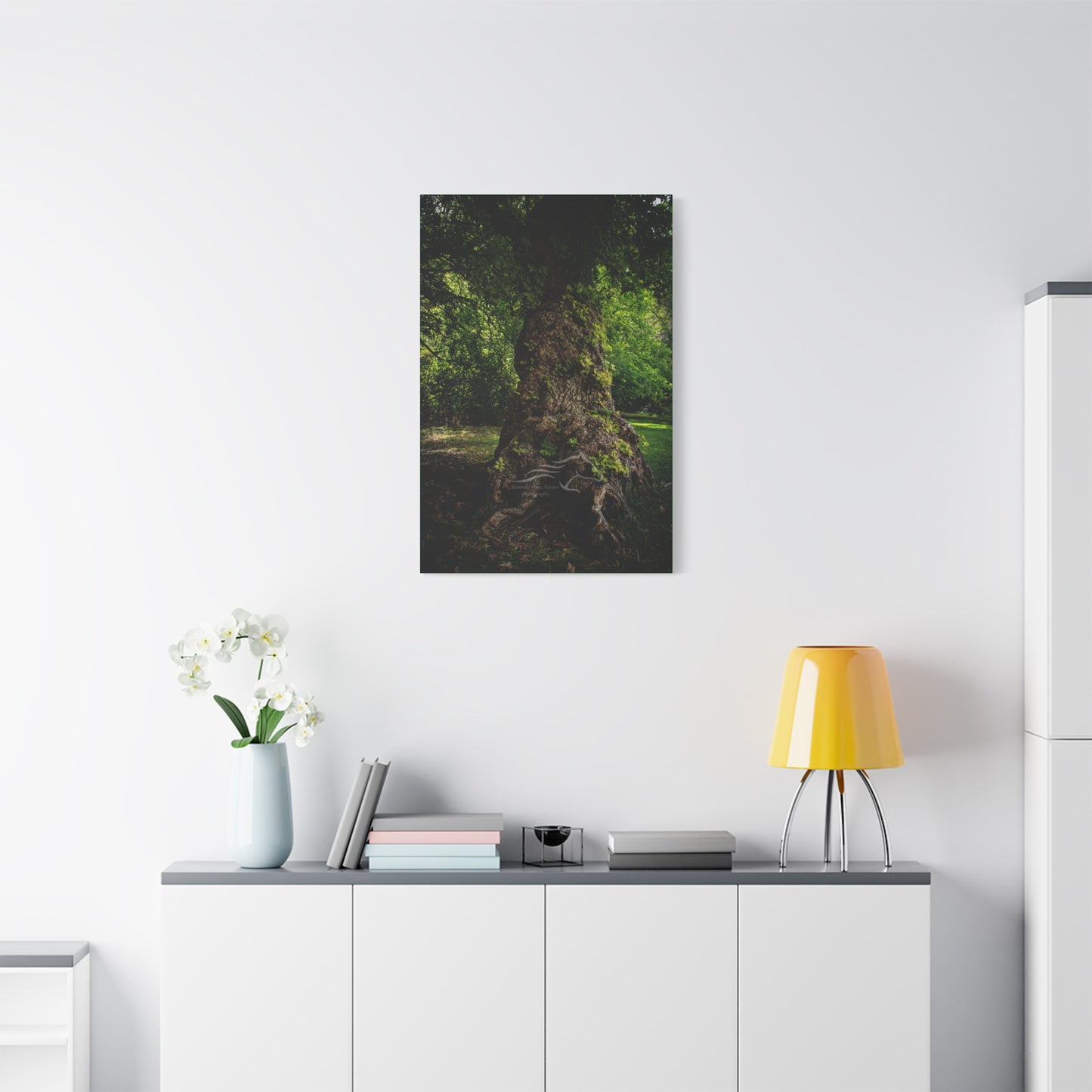 Natural Green Tree Canvas