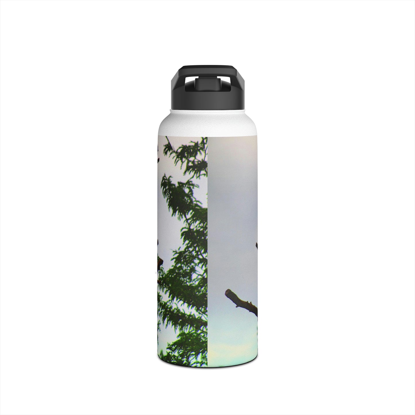 Cubs in a Tree Stainless Steel Water Bottle, Standard Lid