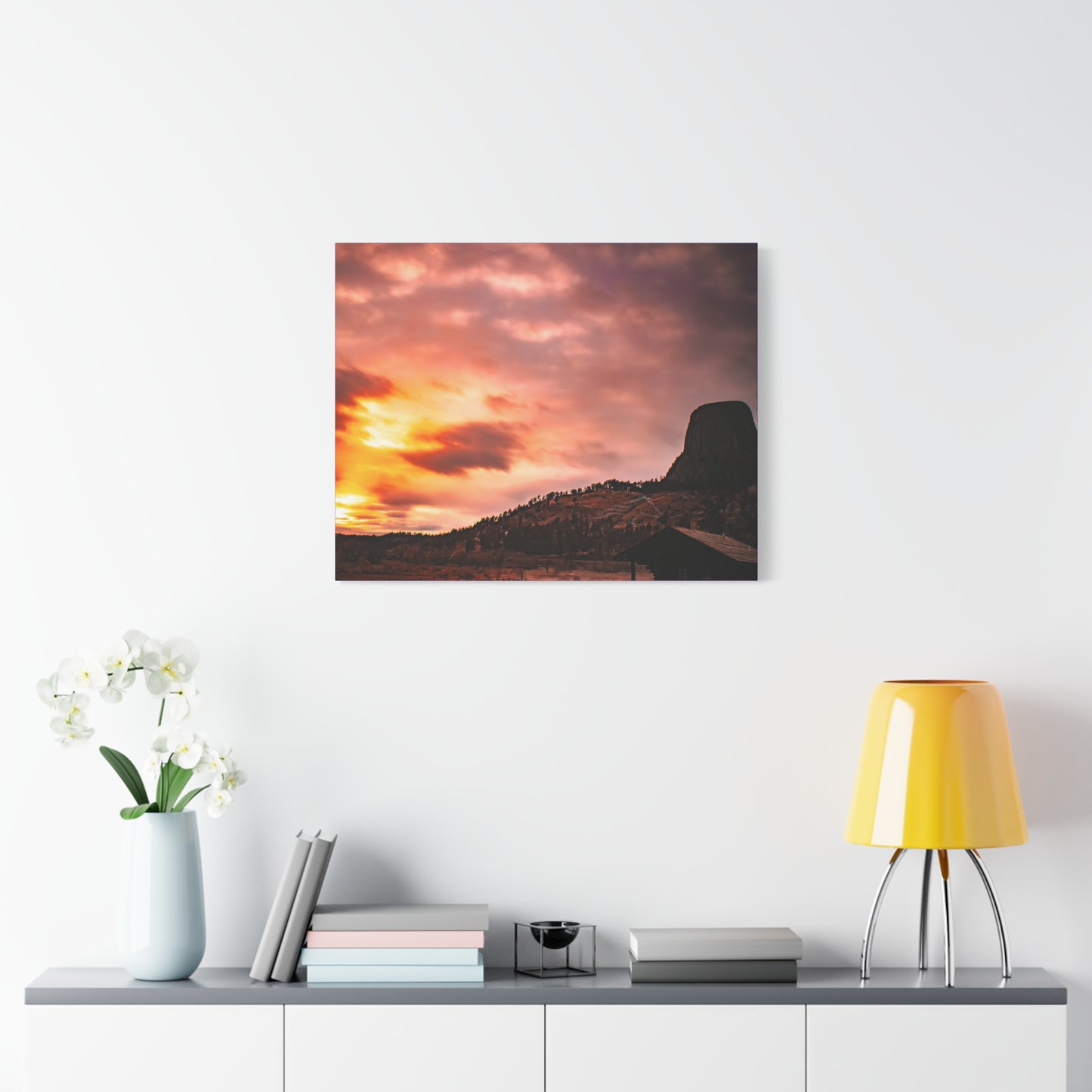 Devils Tower Canvas