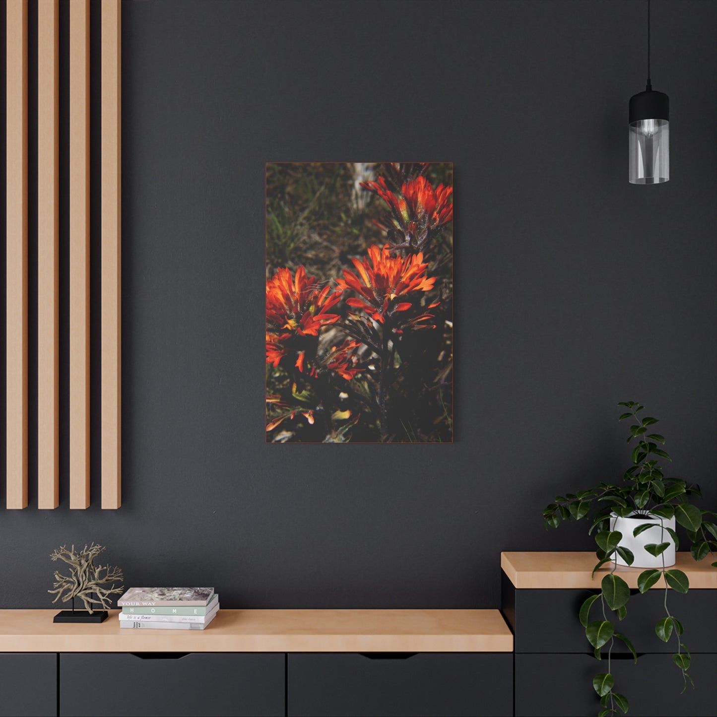 Indian Paint Brush Canvas