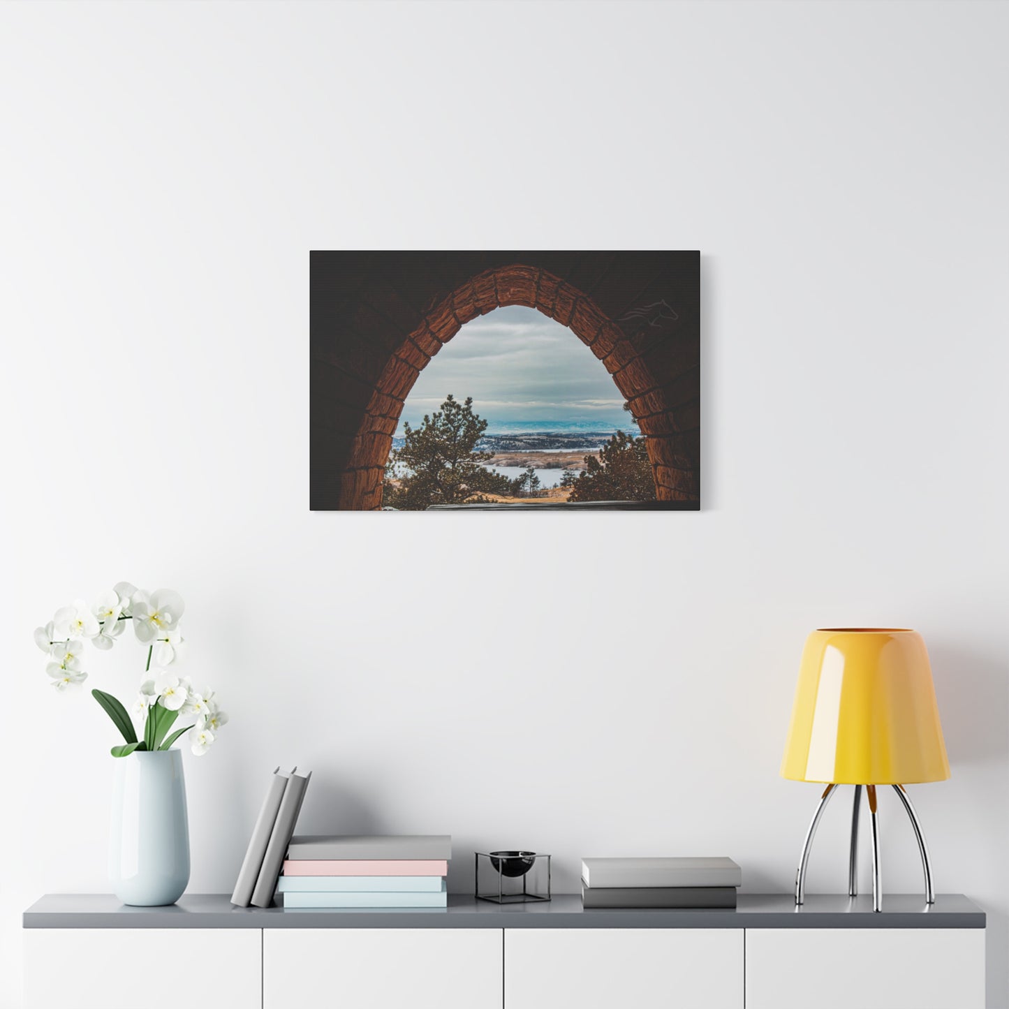 Guernsey Castle View Canvas