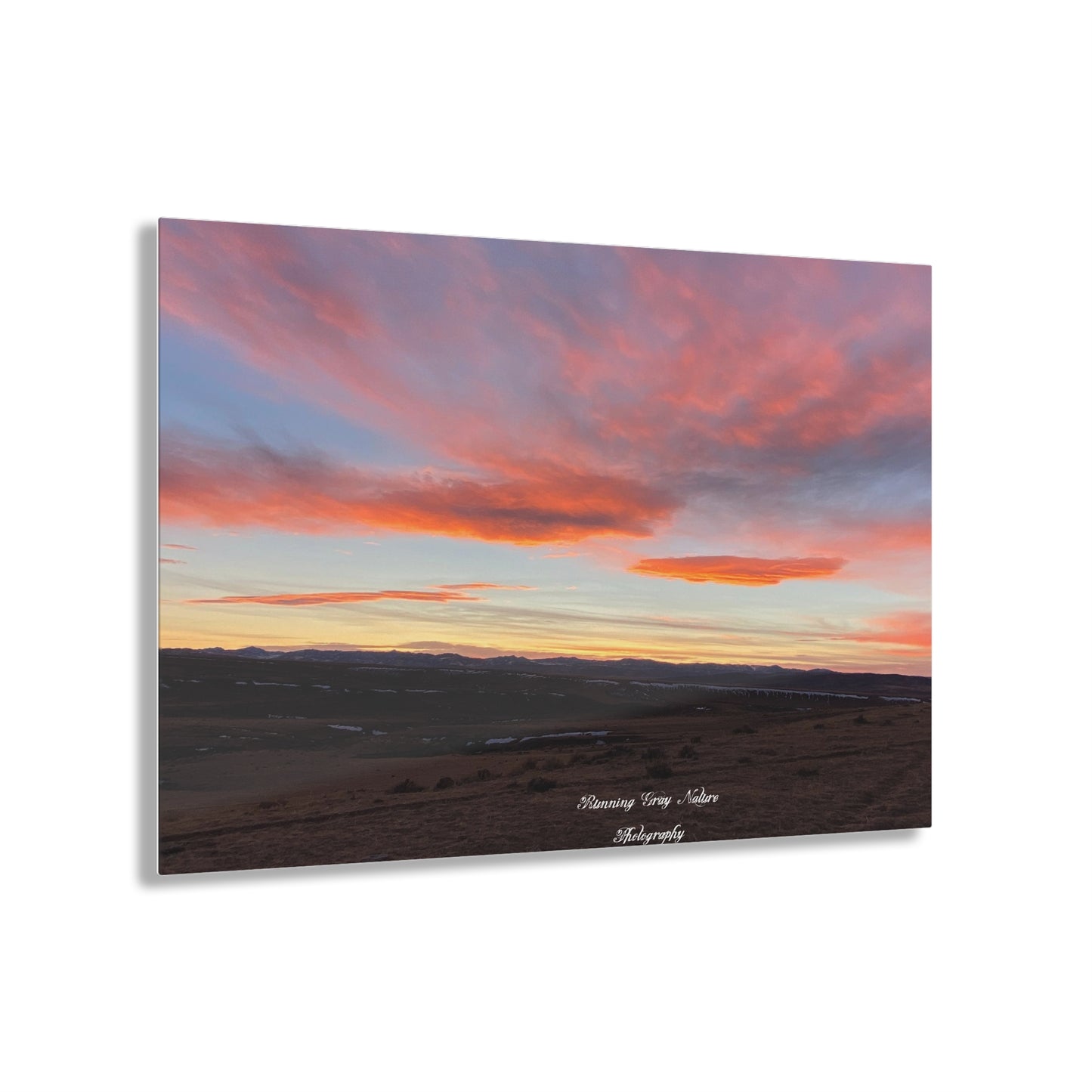 Wyoming Sunset Acrylic Prints