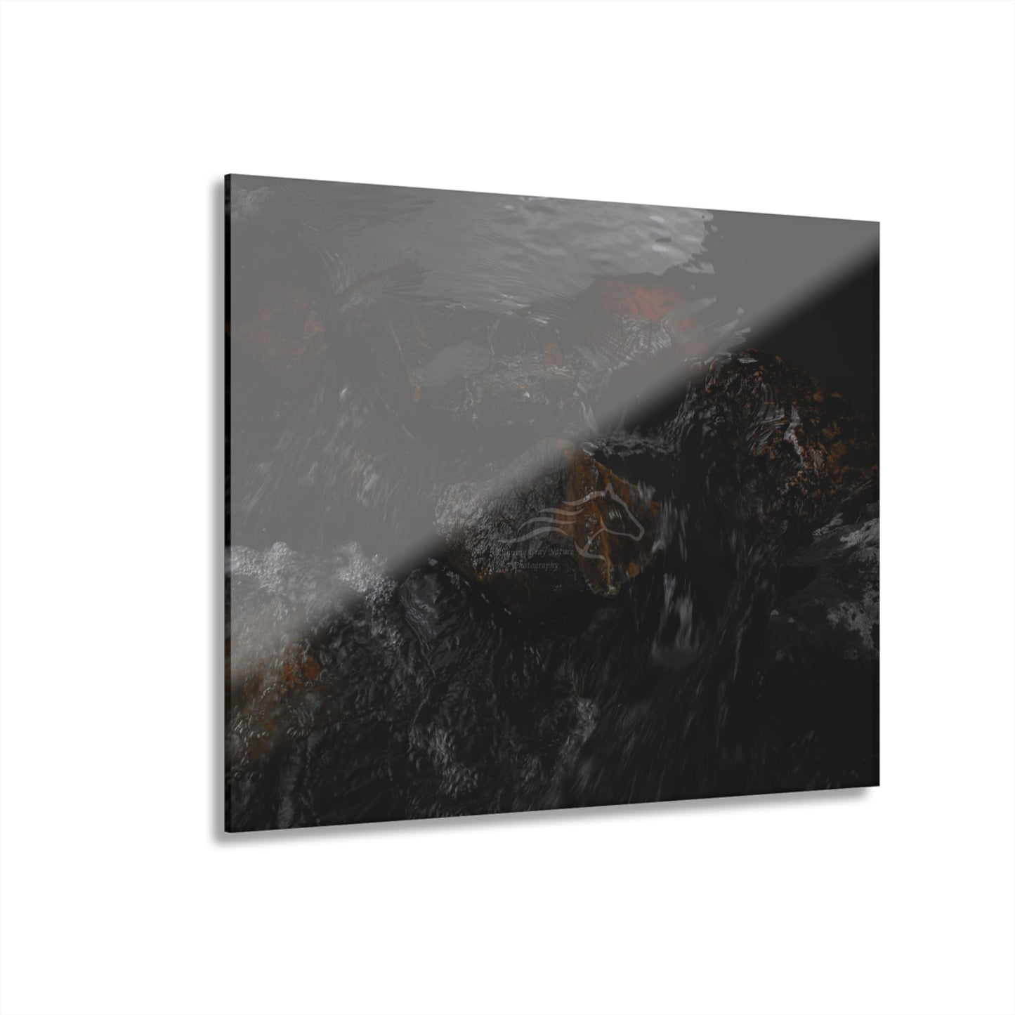Dark Water Rocks Acrylic