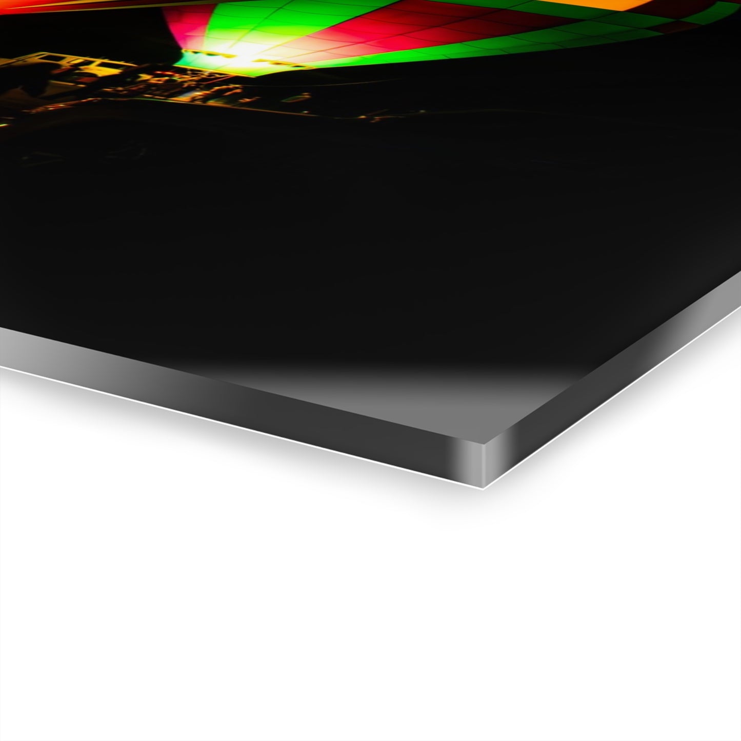 Four Colorful Hot Air Balloons Acrylic