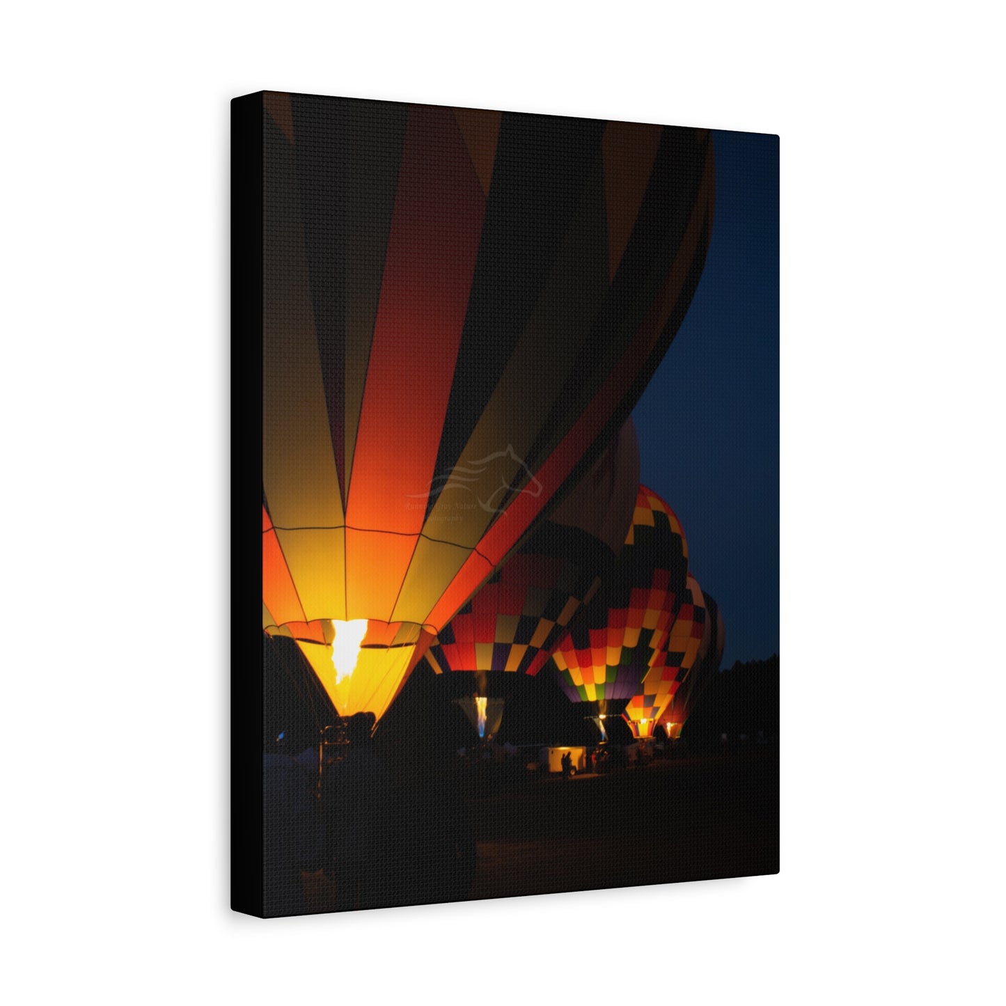 Vibrant Hot Air Balloon Canvas