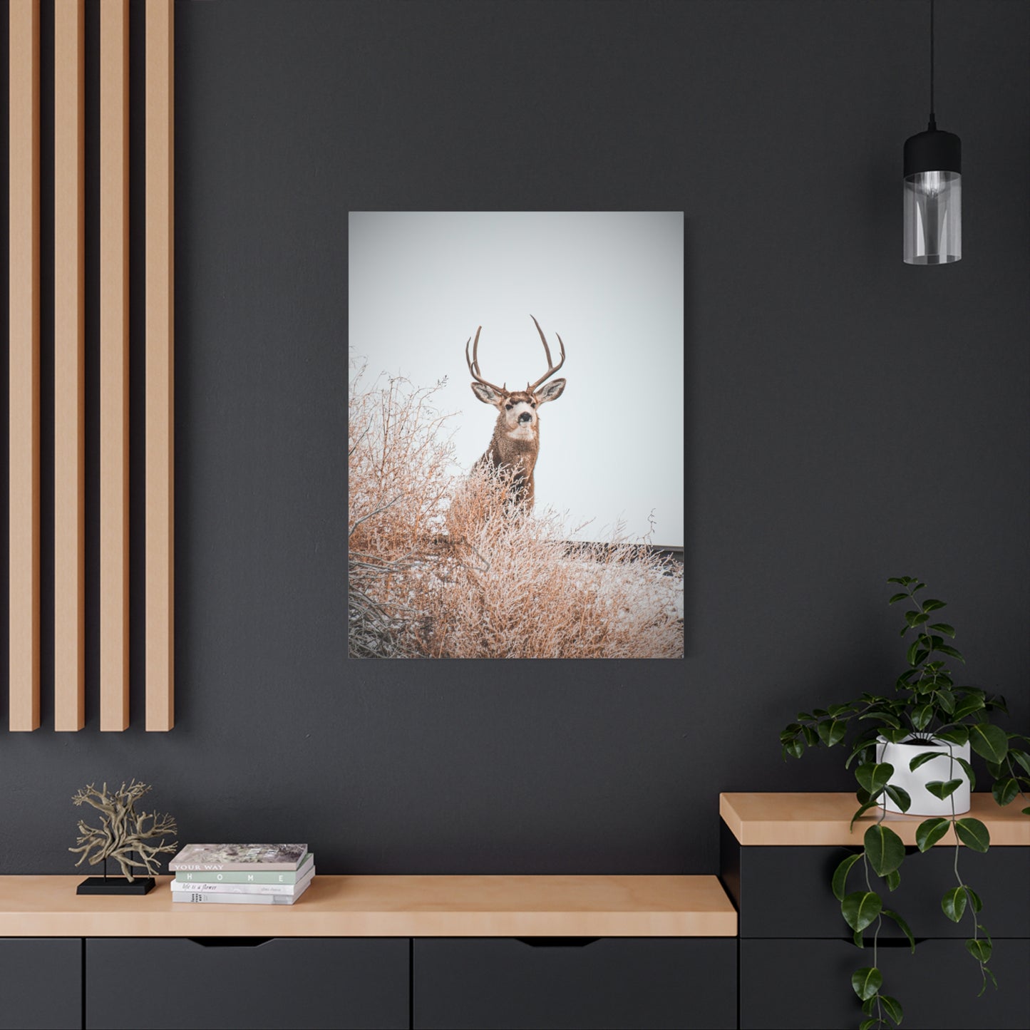 Rustic Deer Canvas