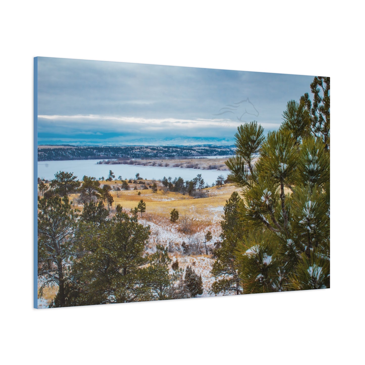 Guernsey View Wyoming Canvas