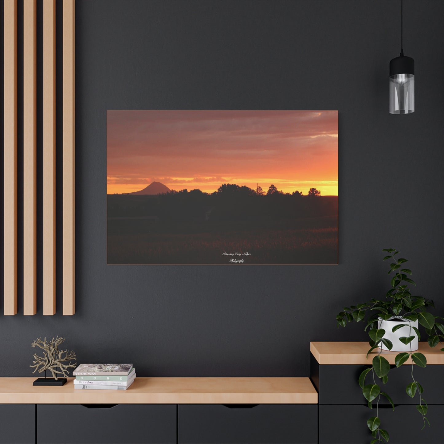 Bear Butte, SD Matte Canvas, Stretched, 1.25"