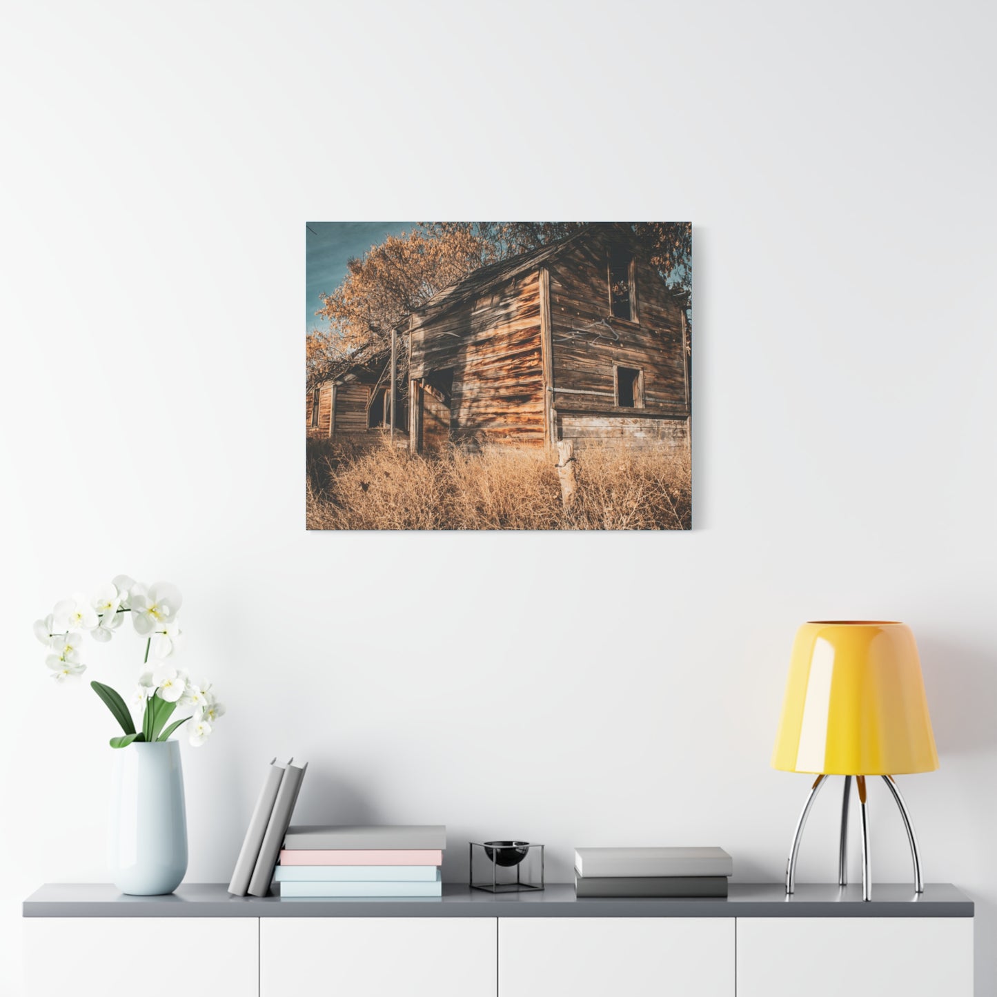 Vintage Cottage Canvas