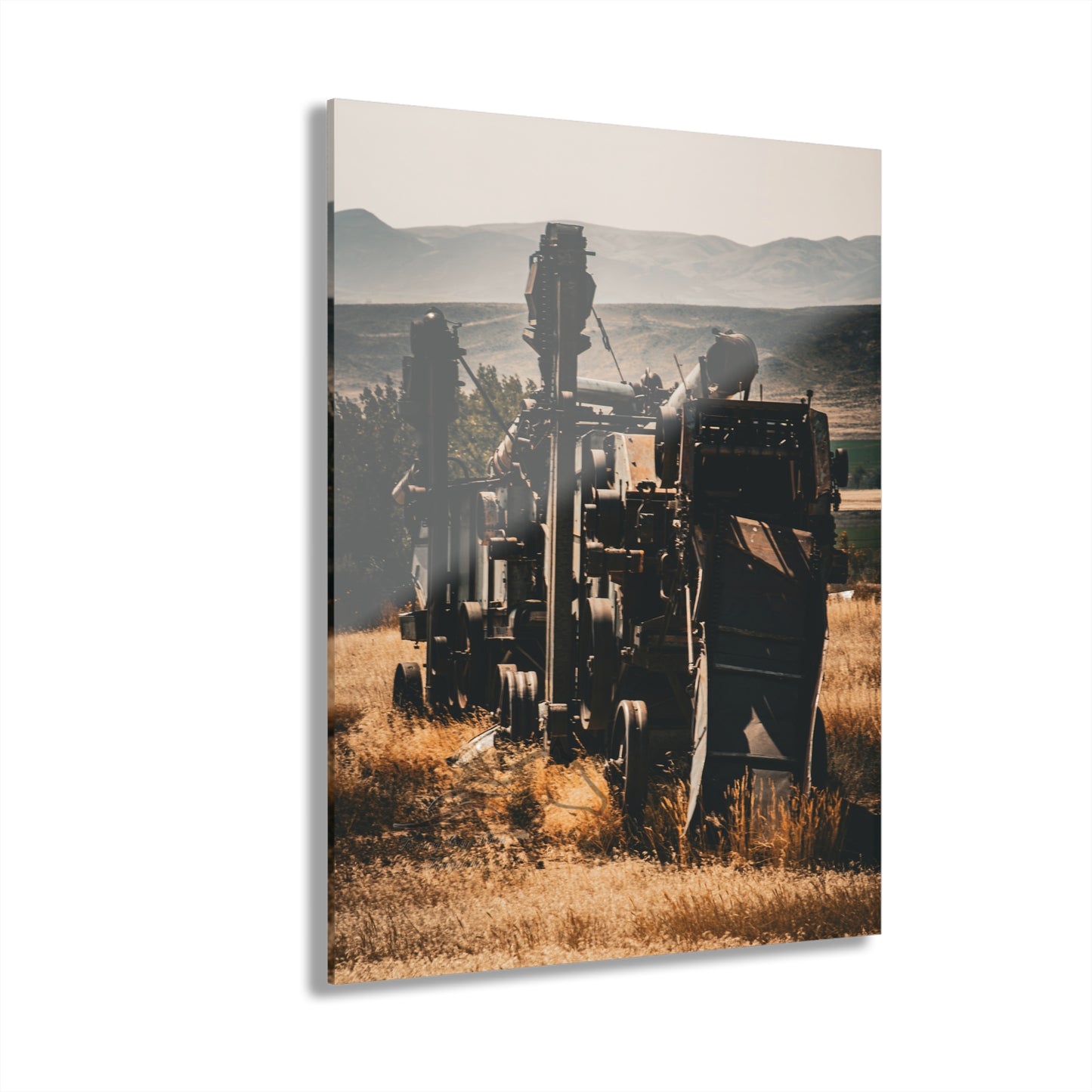 Rustic Farm Equipment Acrylic