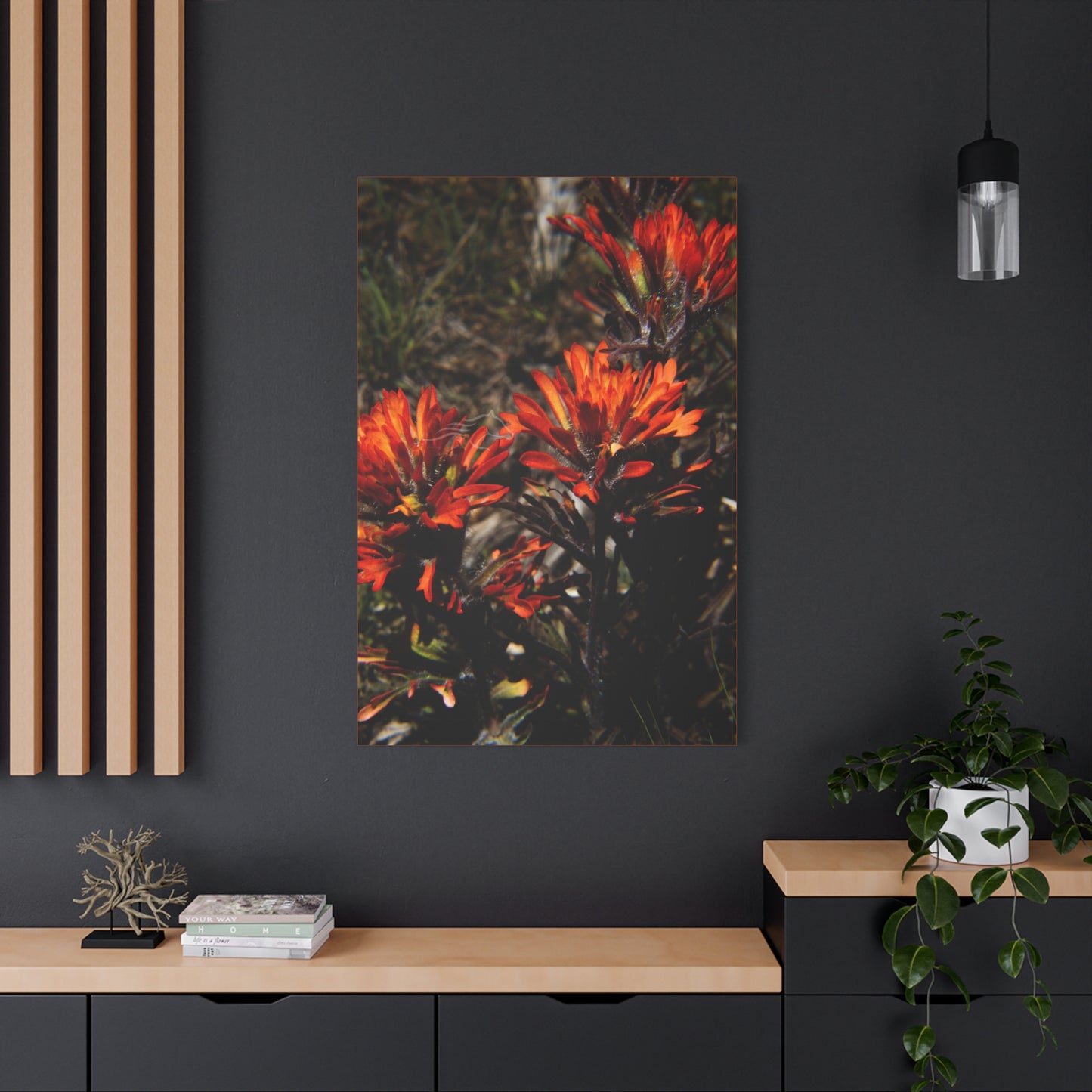 Indian Paint Brush Canvas