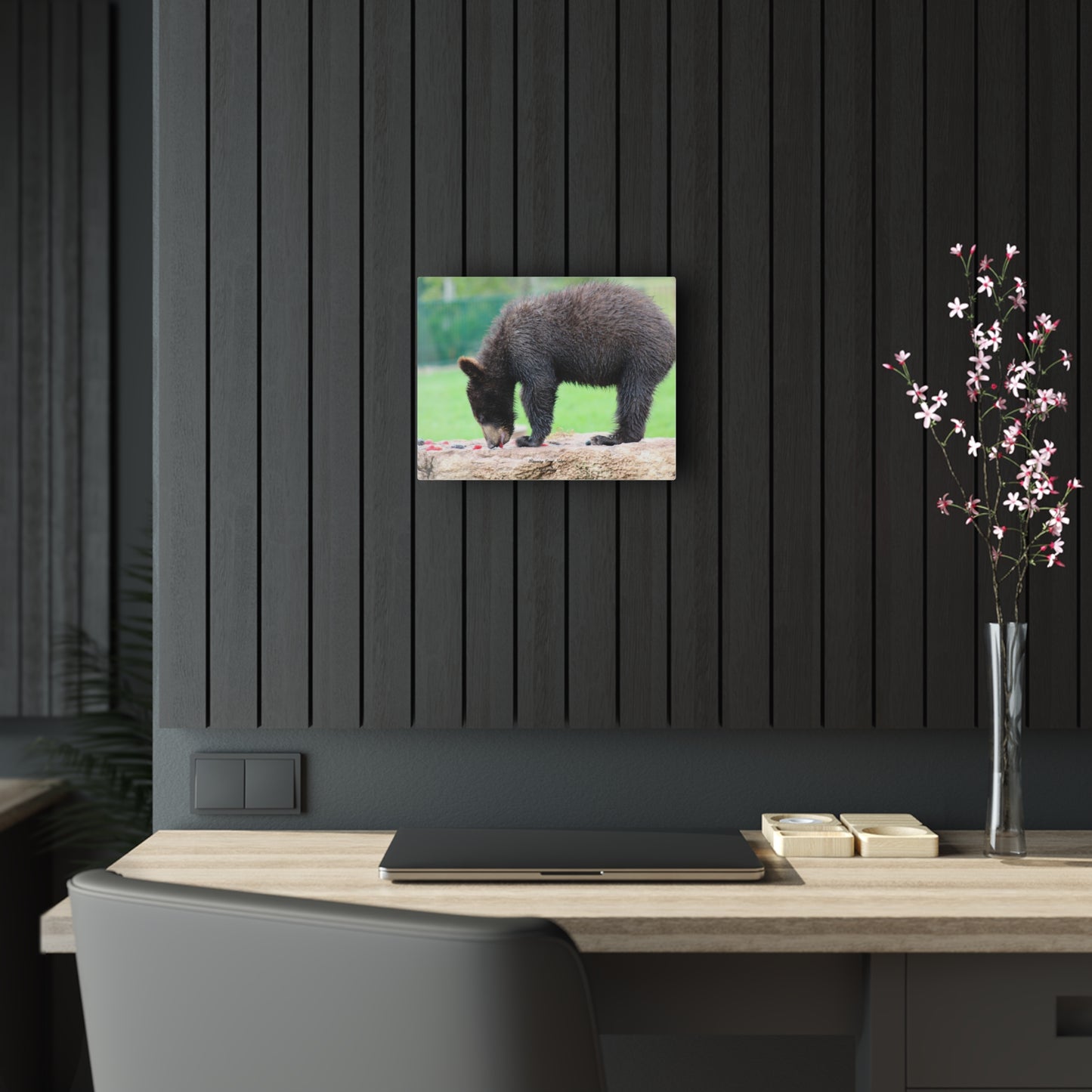 Strawberry Bear Acrylic Prints