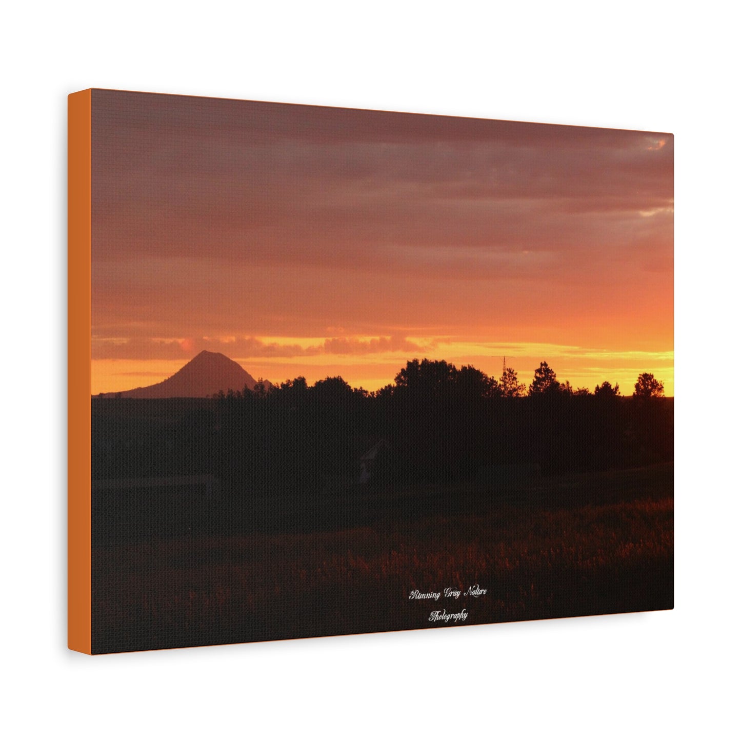 Bear Butte, SD Matte Canvas, Stretched, 1.25"