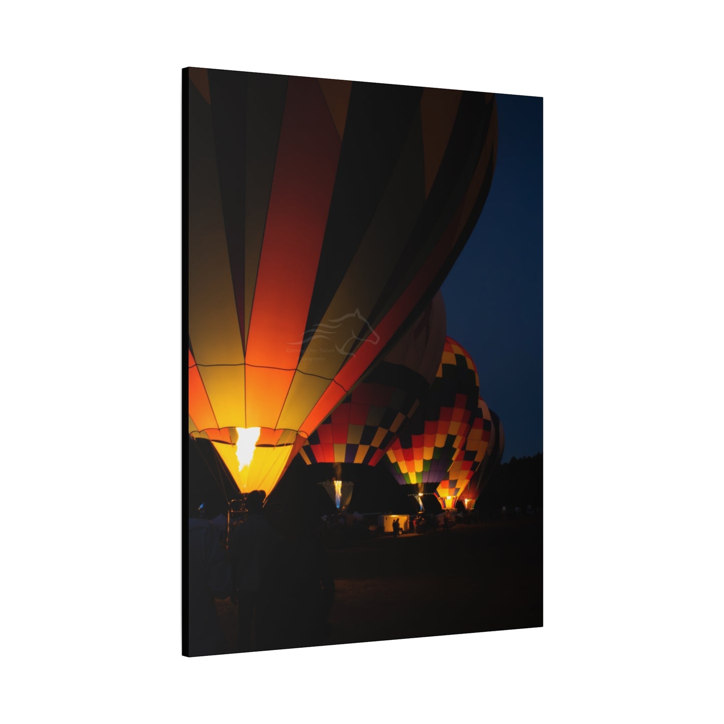 Vibrant Hot Air Balloon Canvas