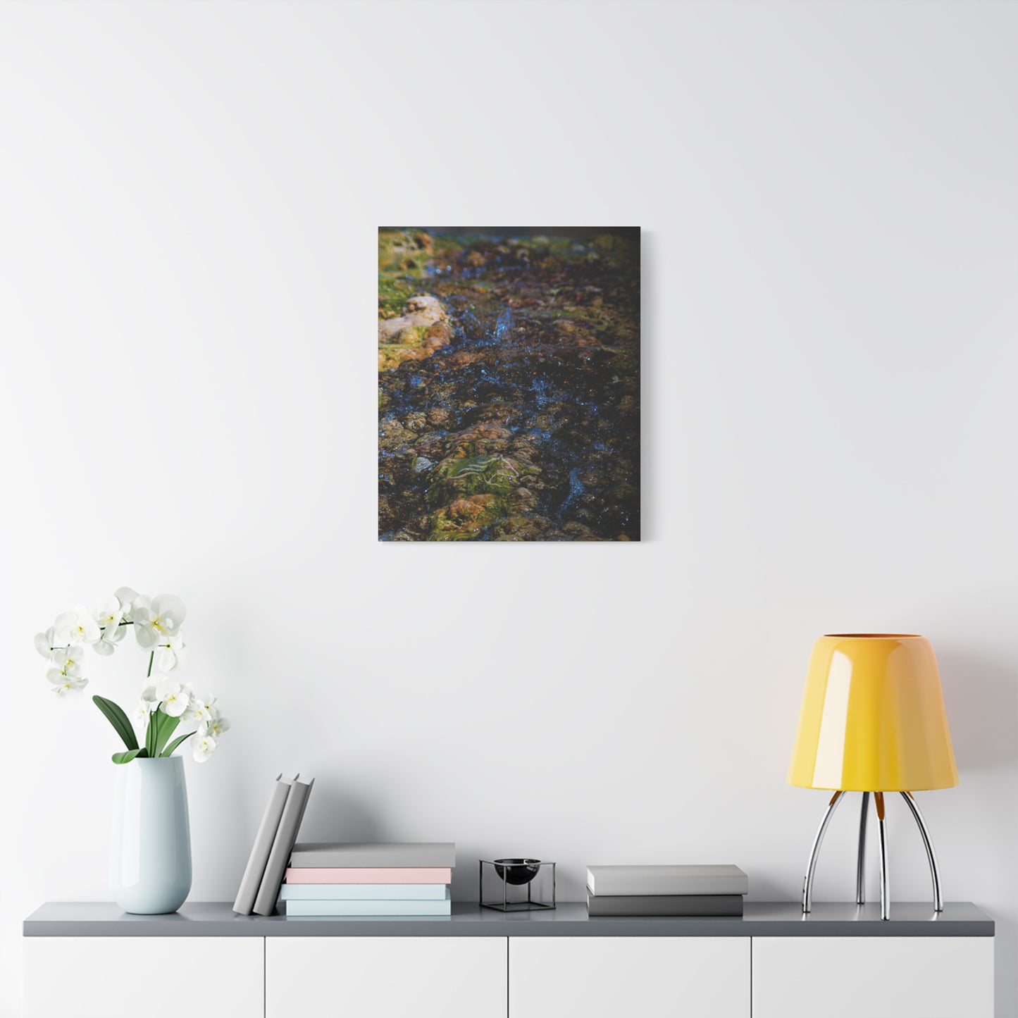 Hot Springs Waterfall Canvas