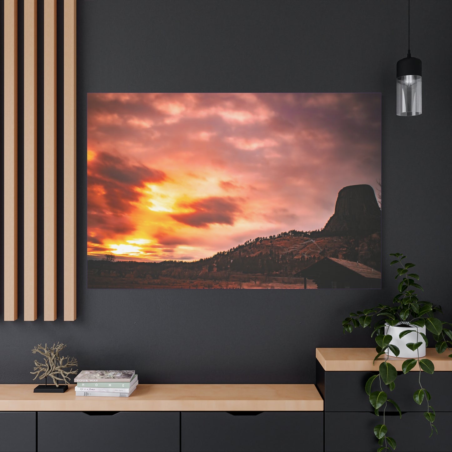 Devils Tower Canvas