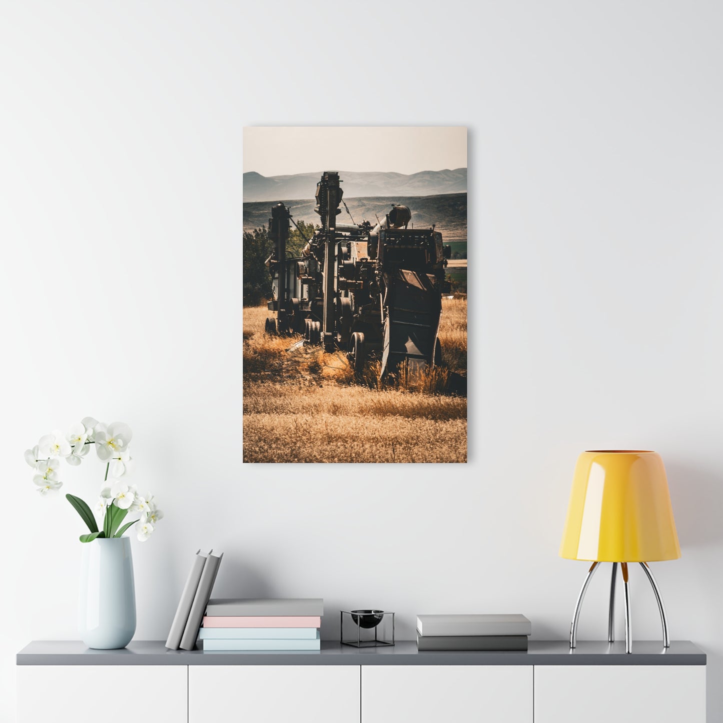 Rustic Farm Equipment Acrylic
