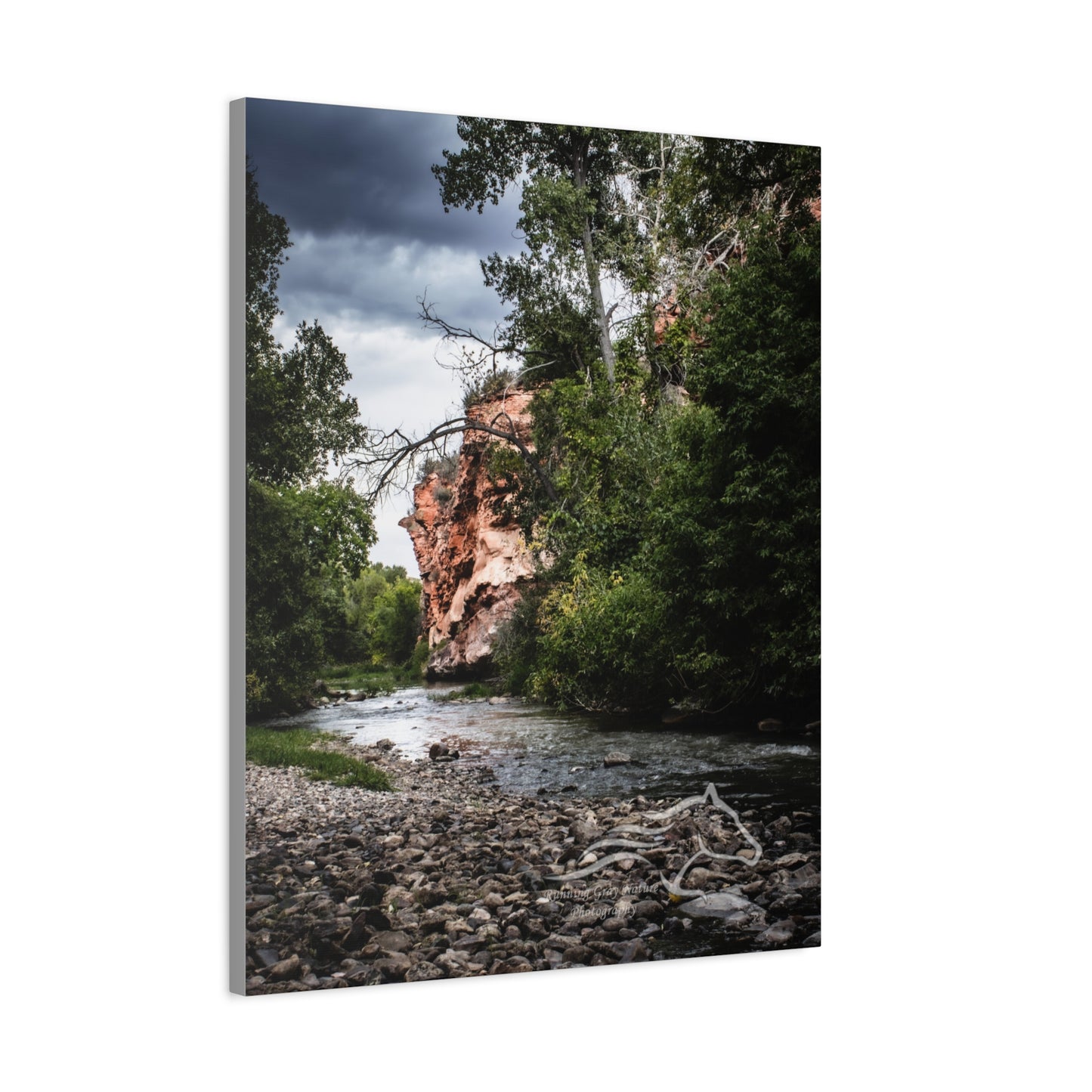 Storm Cloudes near Ayres Natural Bridge Canvas