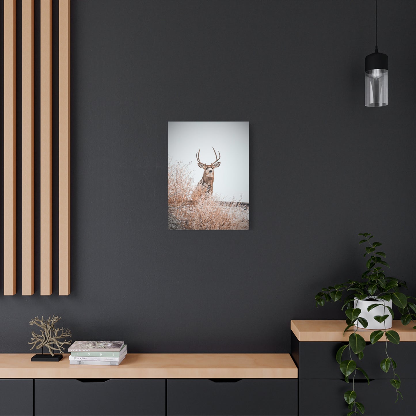 Rustic Deer Canvas