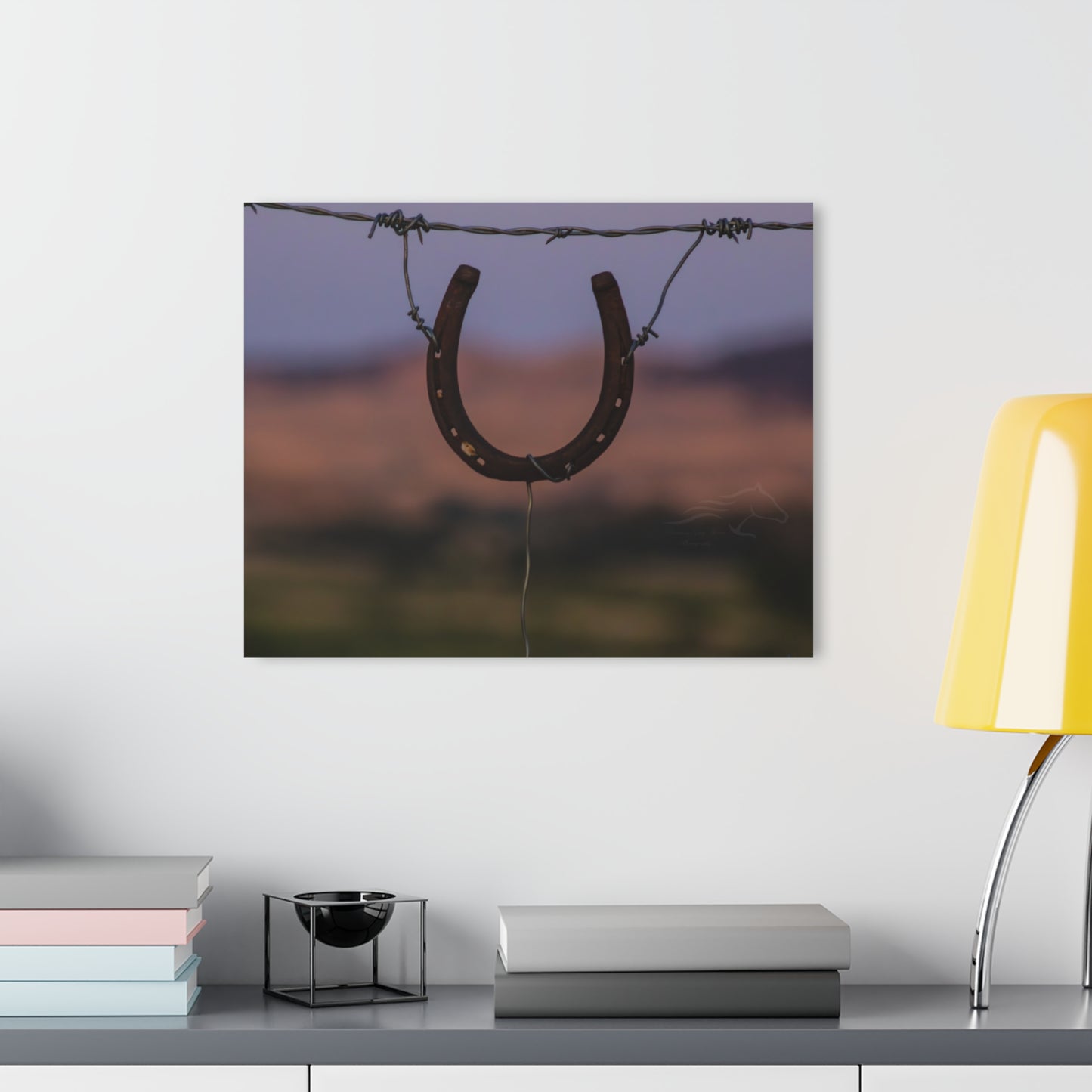 Rustic Horseshoe Acrylic