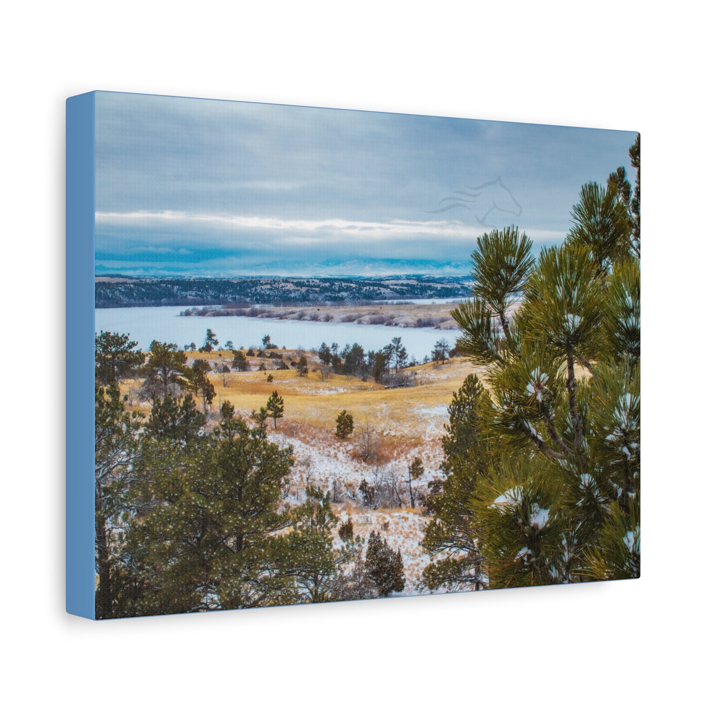 Guernsey View Wyoming Canvas