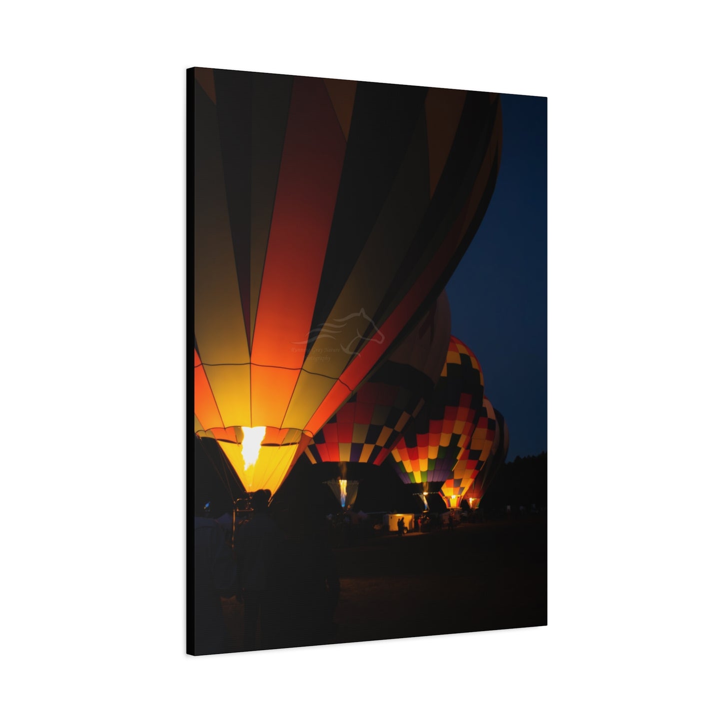 Vibrant Hot Air Balloon Canvas