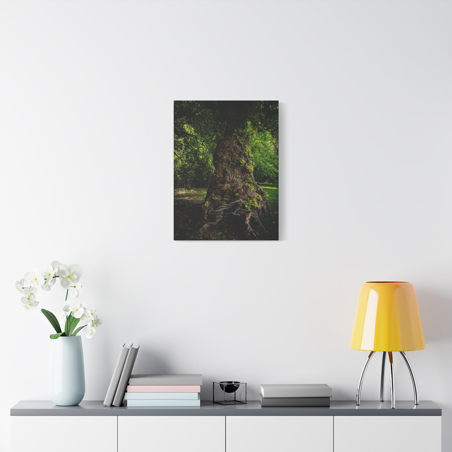 Natural Green Tree Canvas