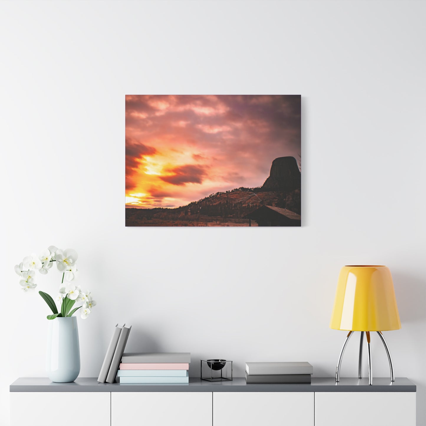 Devils Tower Canvas
