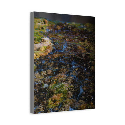 Hot Springs Waterfall Canvas