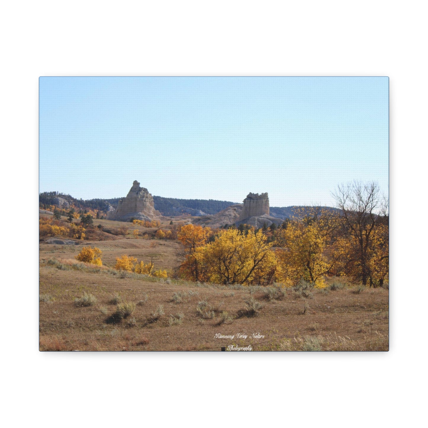 Fall Time near Slime Butte Matte Canvas, Stretched, 1.25"