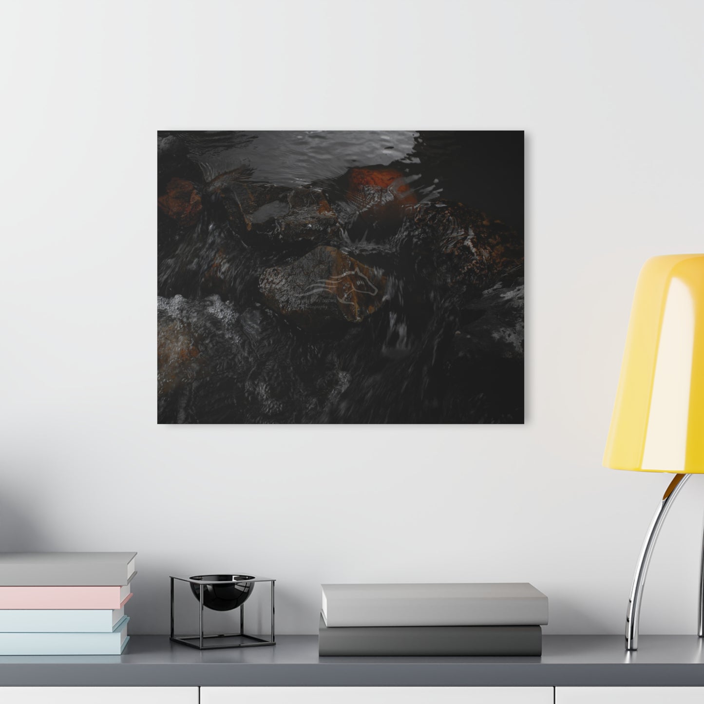 Dark Water Rocks Acrylic