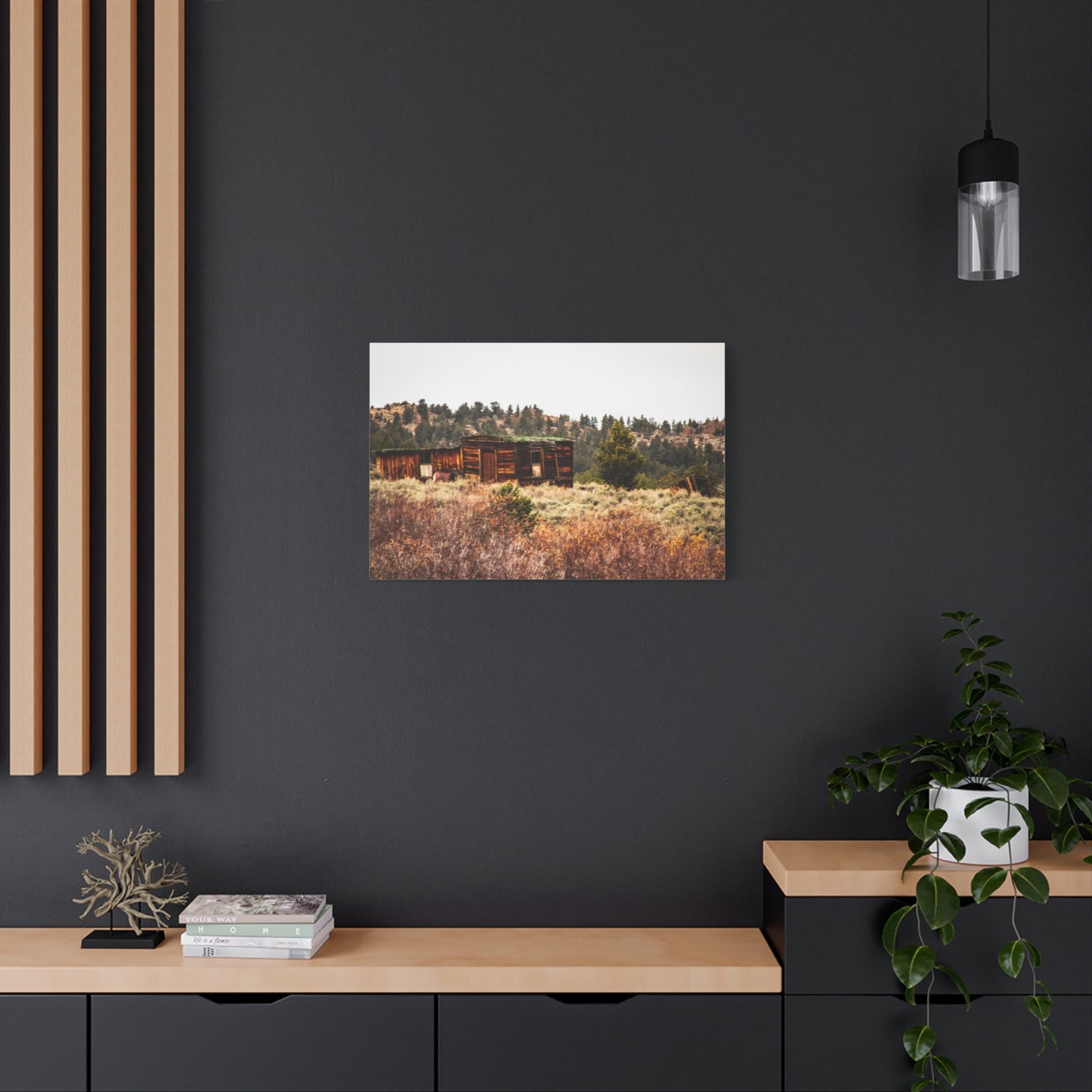 Rustic Landscape Canvas