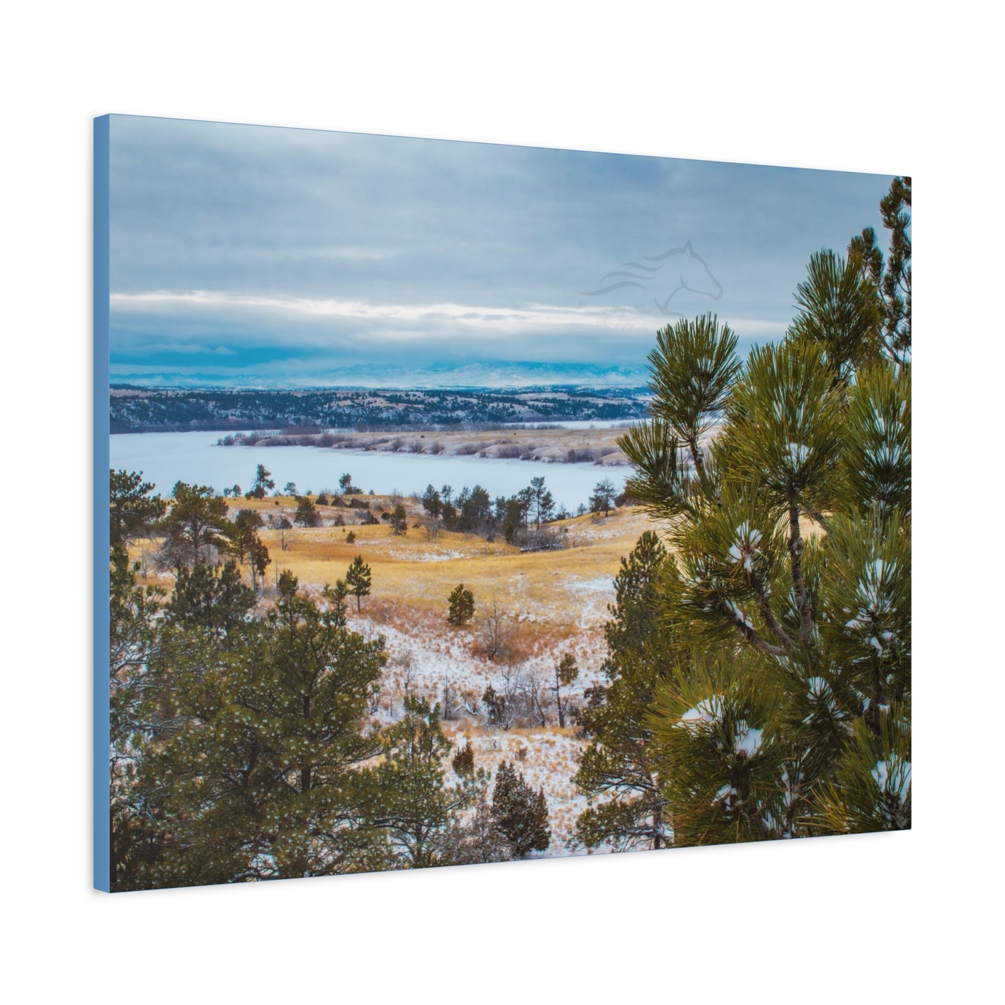 Guernsey View Wyoming Canvas
