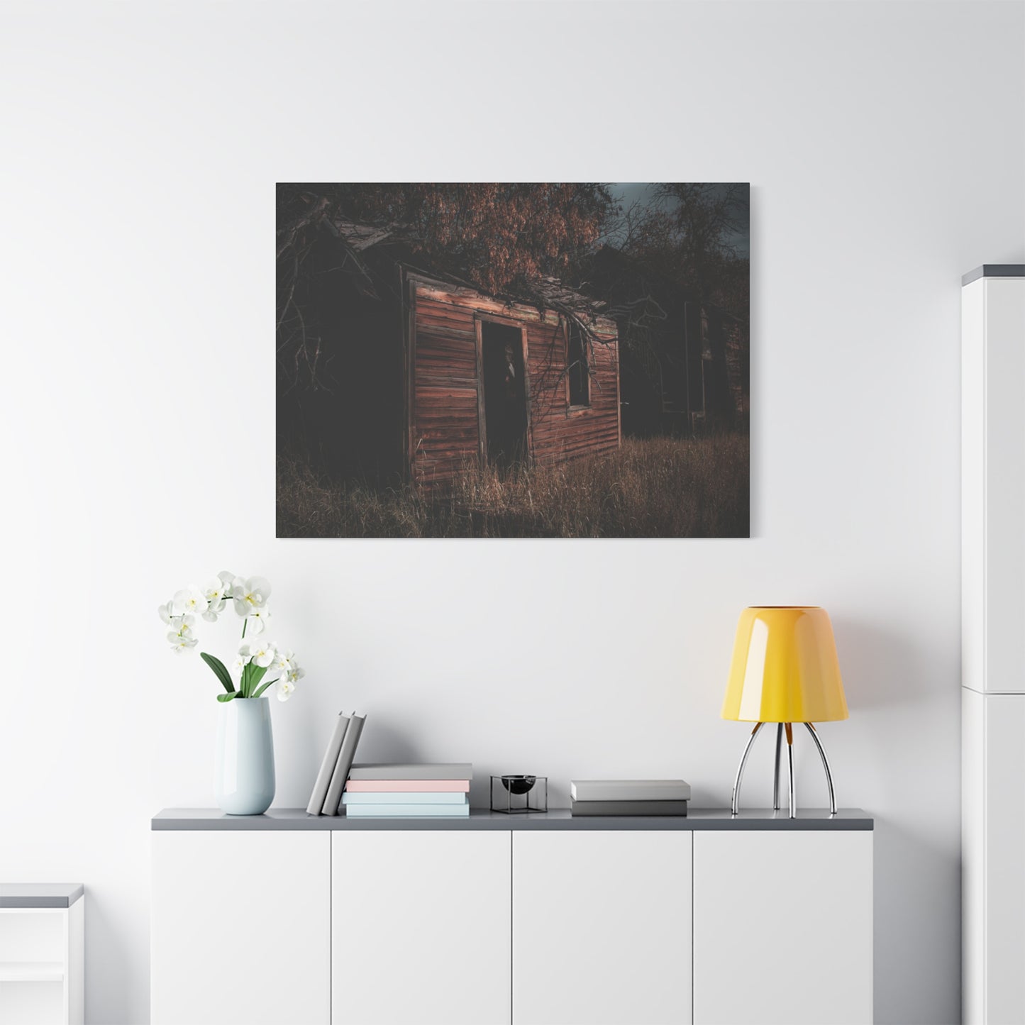 Haunting Rustic Canvas