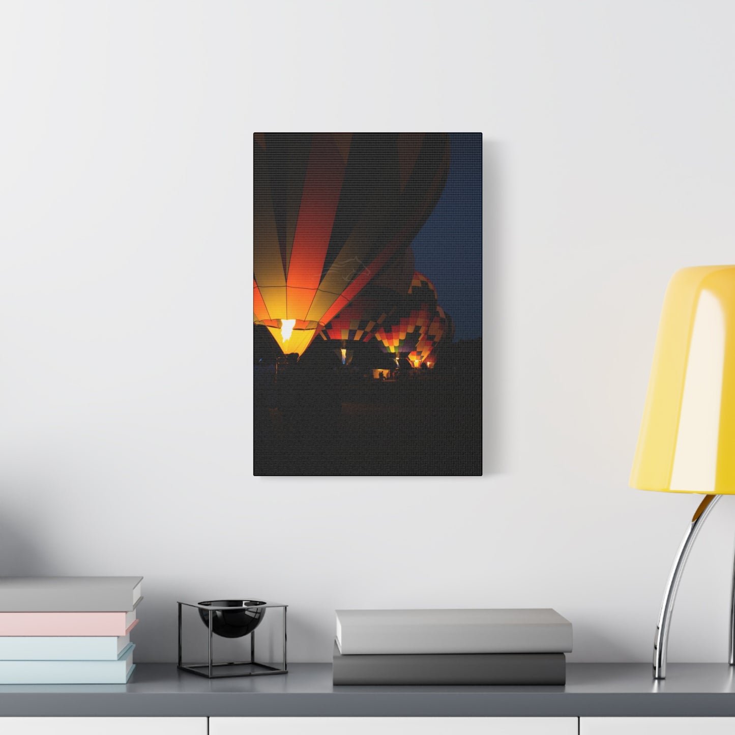 Vibrant Hot Air Balloon Canvas