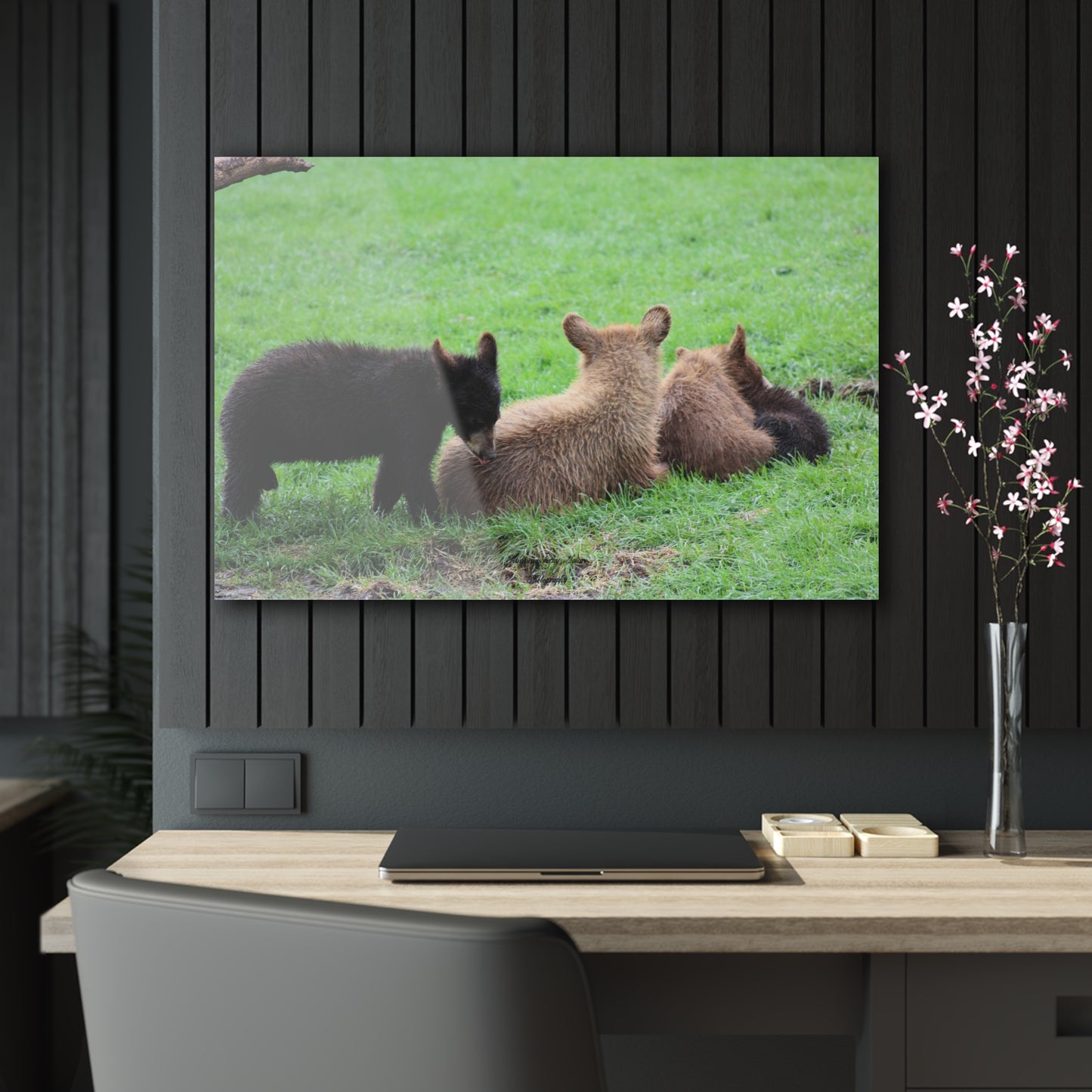 Four Cubs Pile Up Acrylic Prints