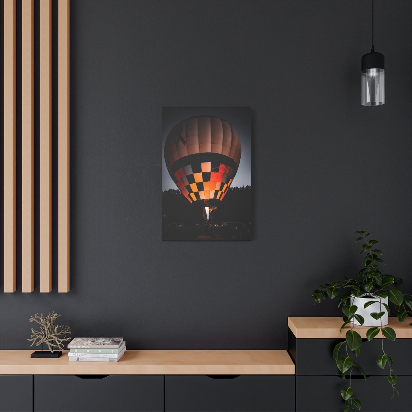 Hot Air Balloon Canvas