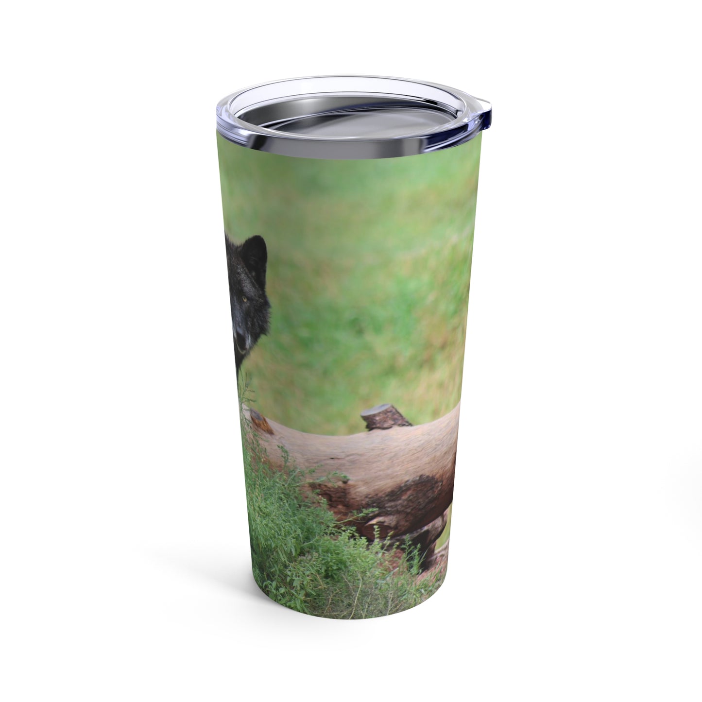 Black Wolf Tumbler 20oz