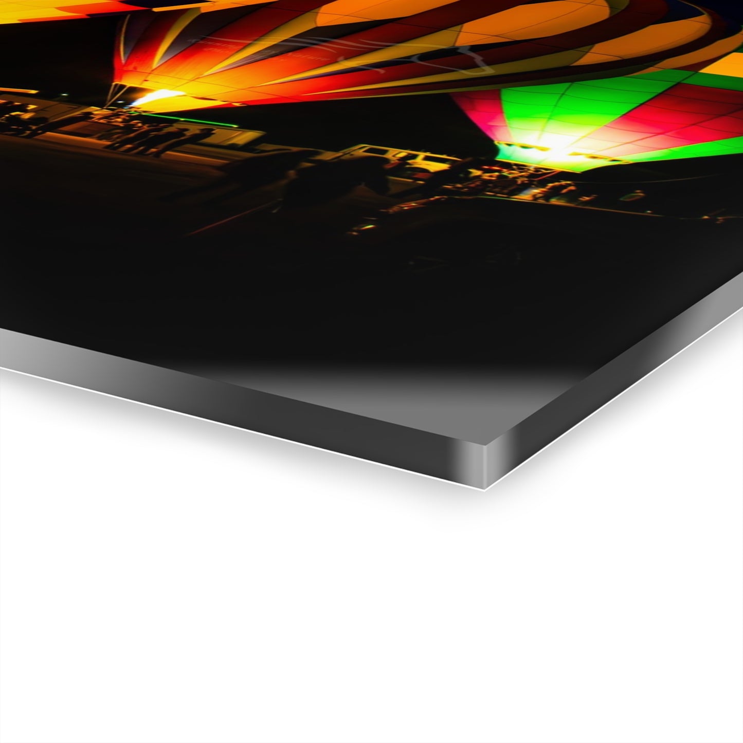 Four Colorful Hot Air Balloons Acrylic