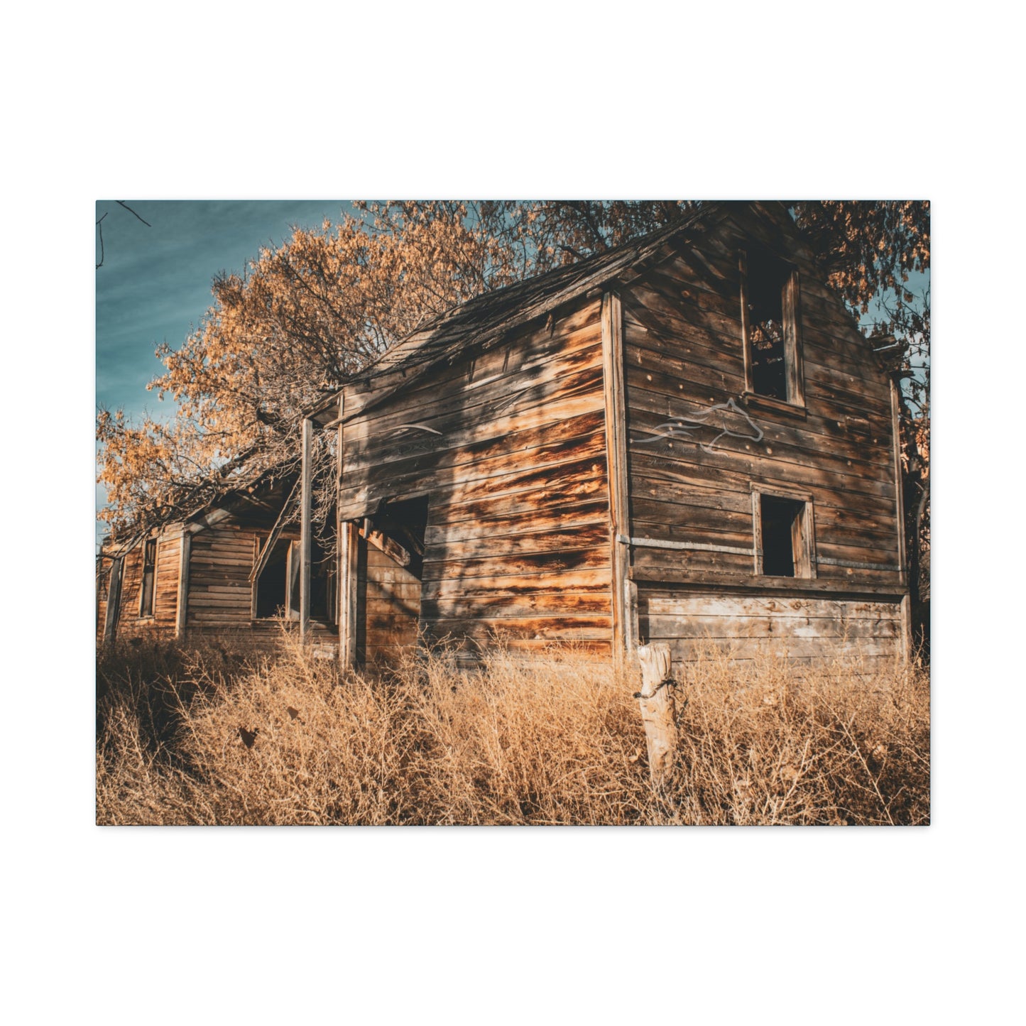 Vintage Cottage Canvas