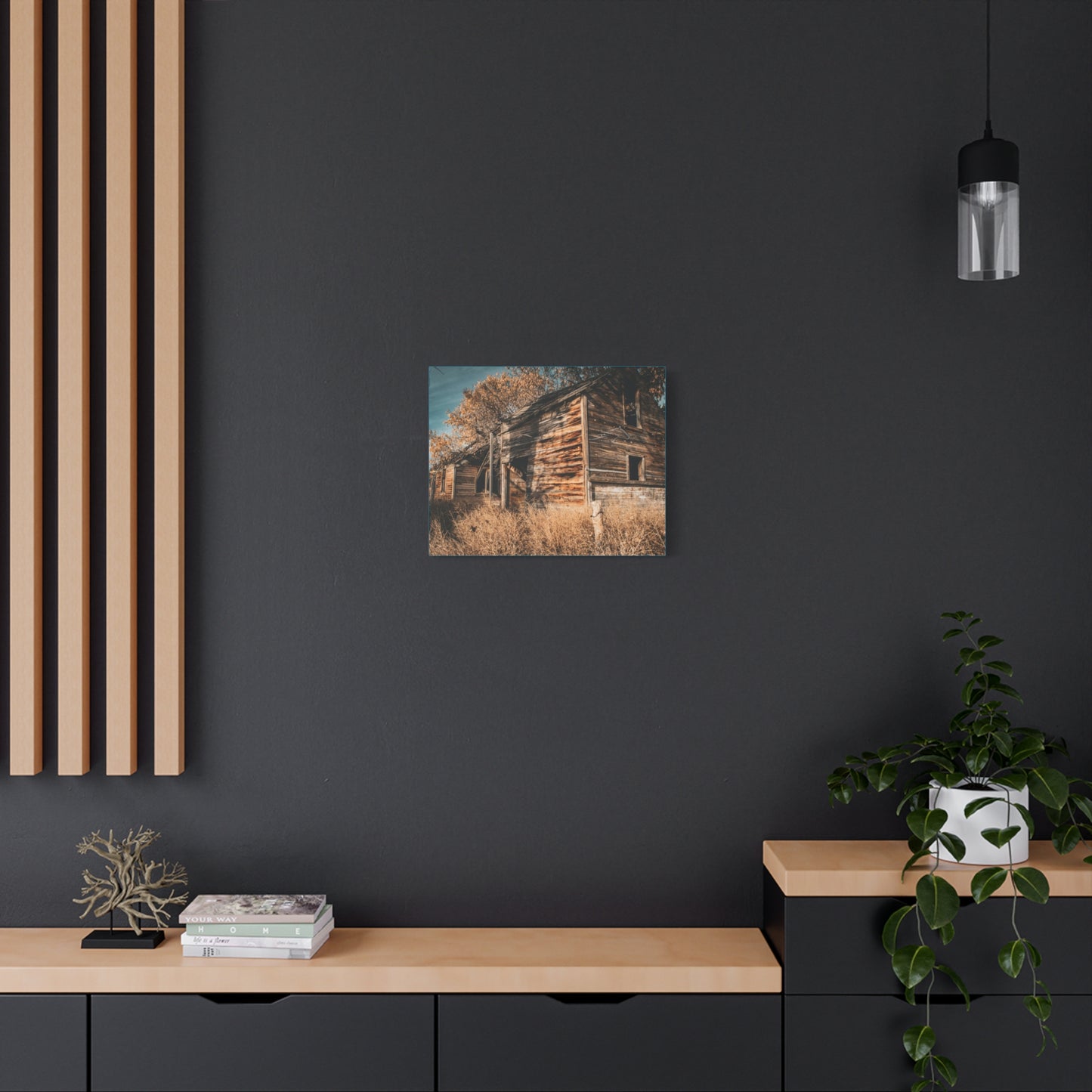 Vintage Cottage Canvas