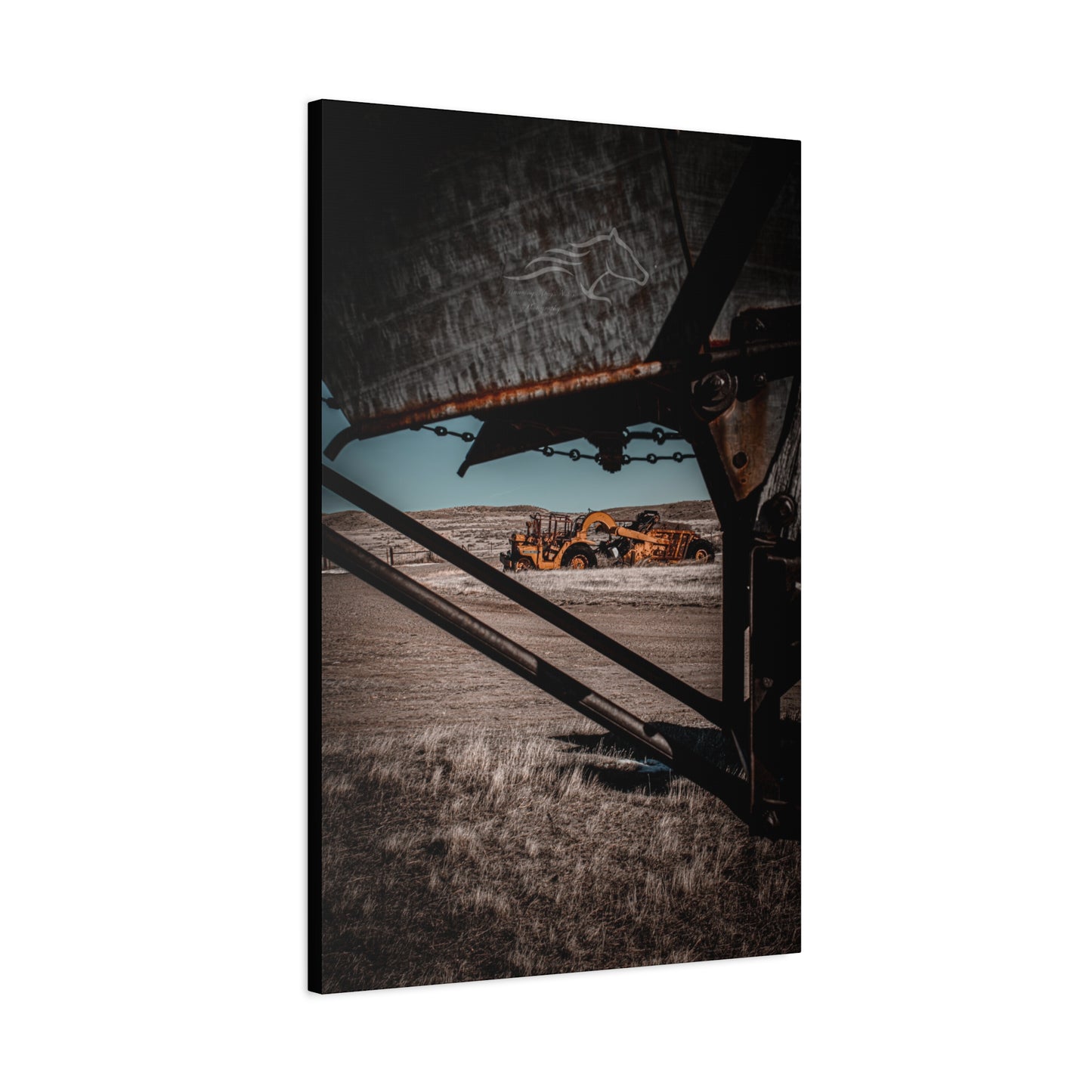 Rustic Yellow John Deer Canvas