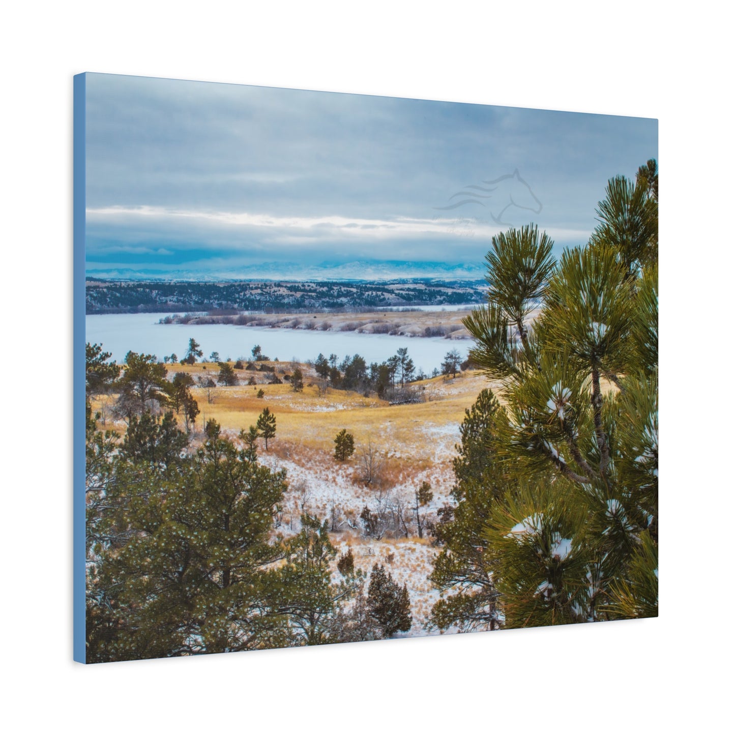 Guernsey View Wyoming Canvas