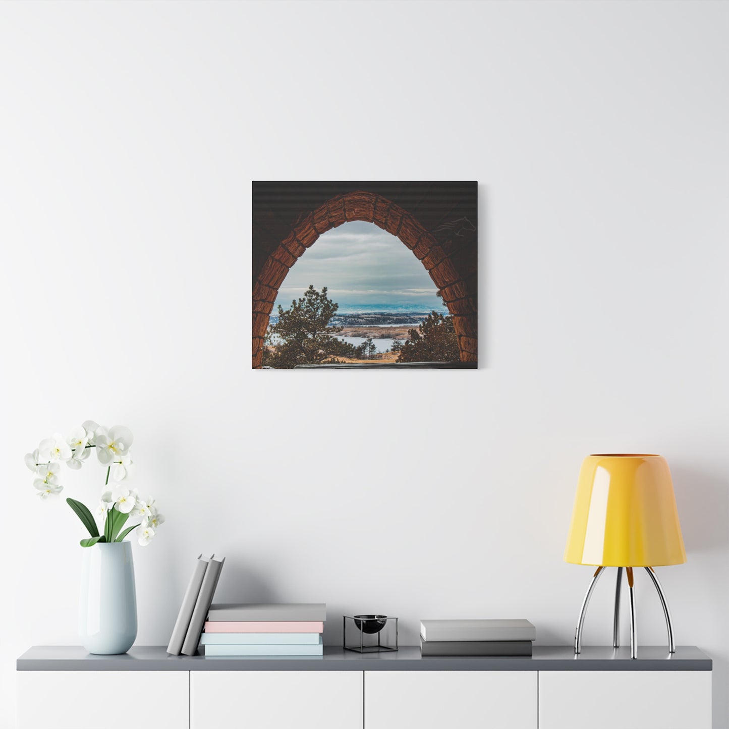 Guernsey Castle View Canvas