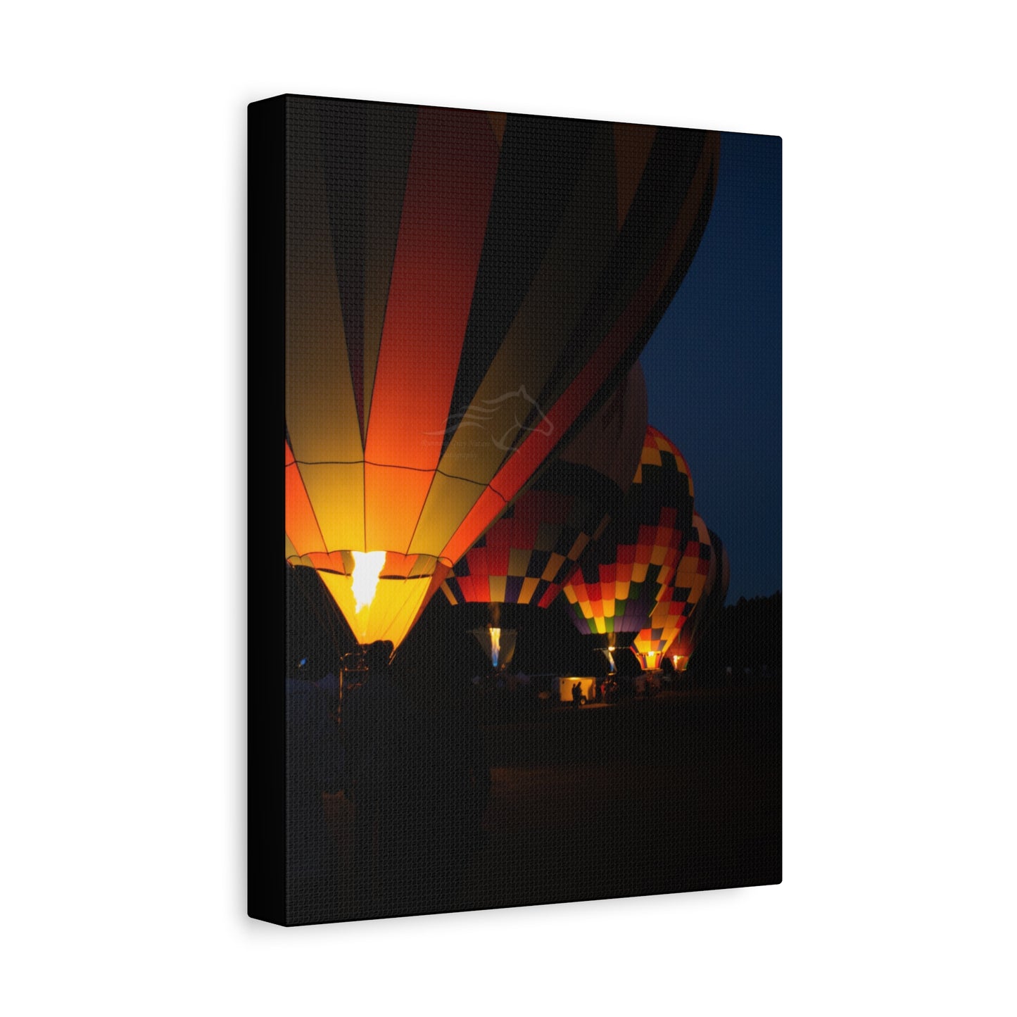 Vibrant Hot Air Balloon Canvas