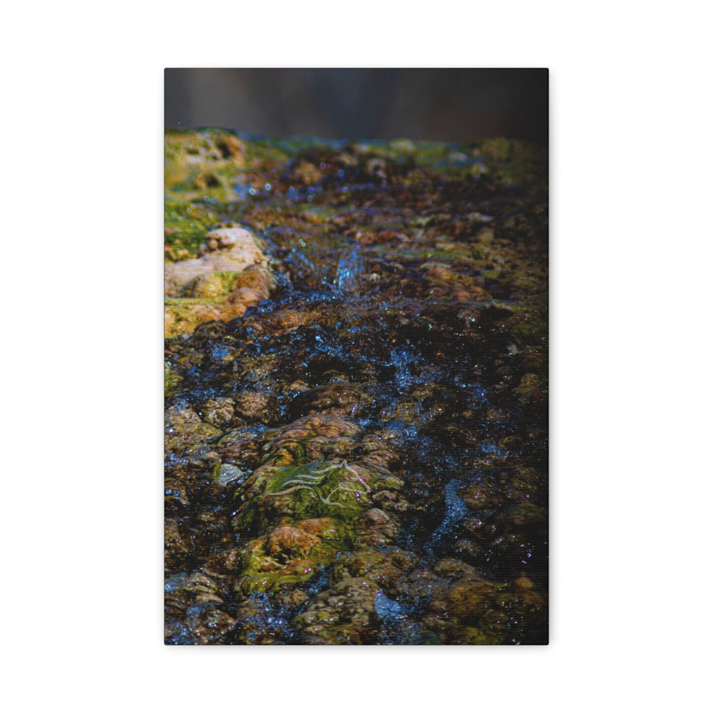 Hot Springs Waterfall Canvas