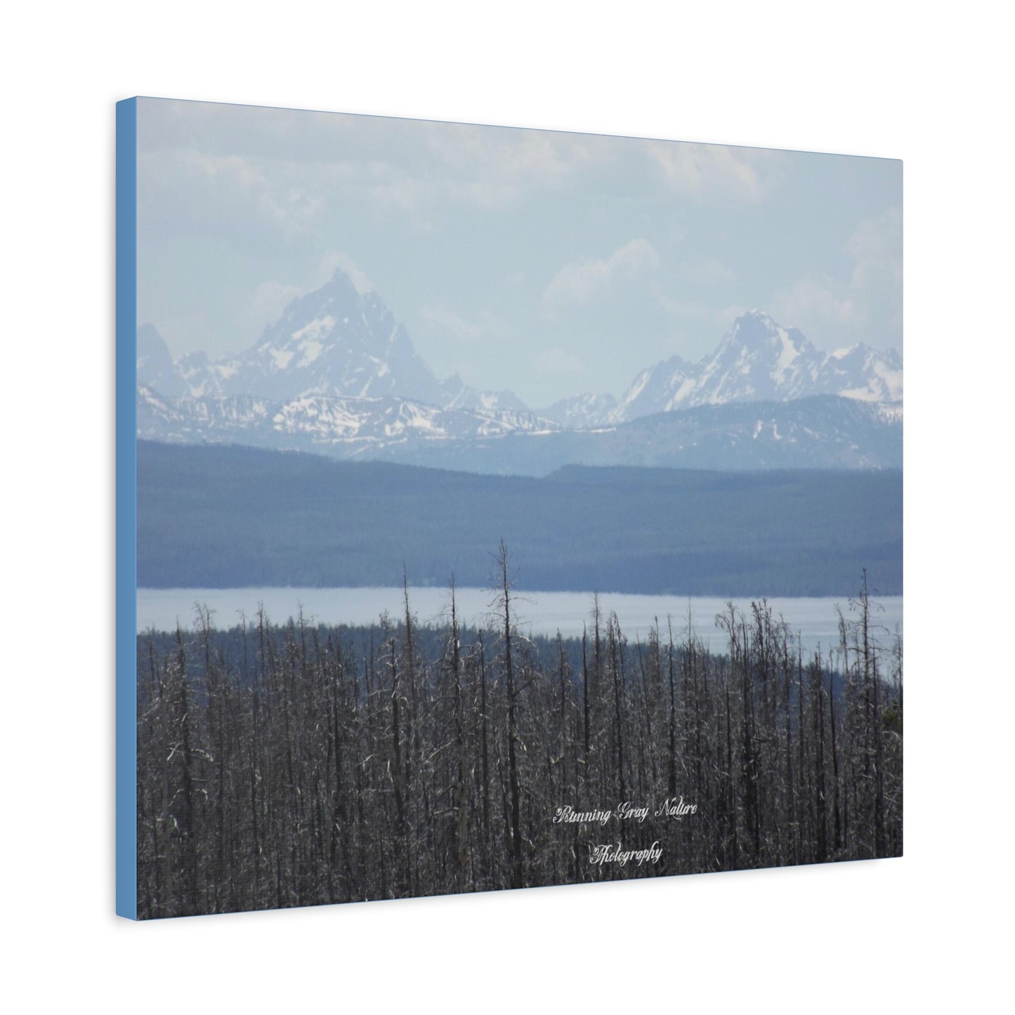 Teton Range Matte Canvas, Stretched, 1.25"