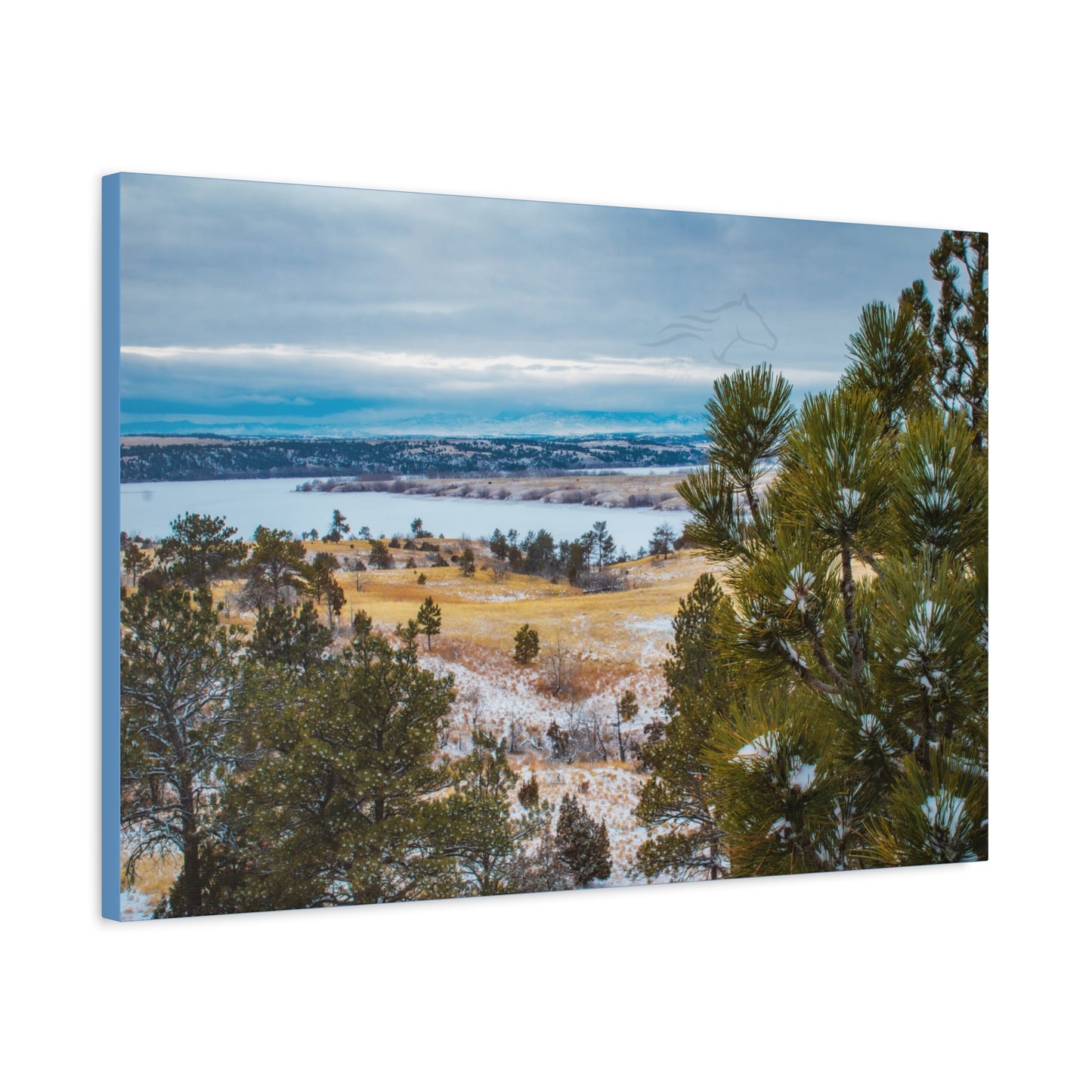 Guernsey View Wyoming Canvas